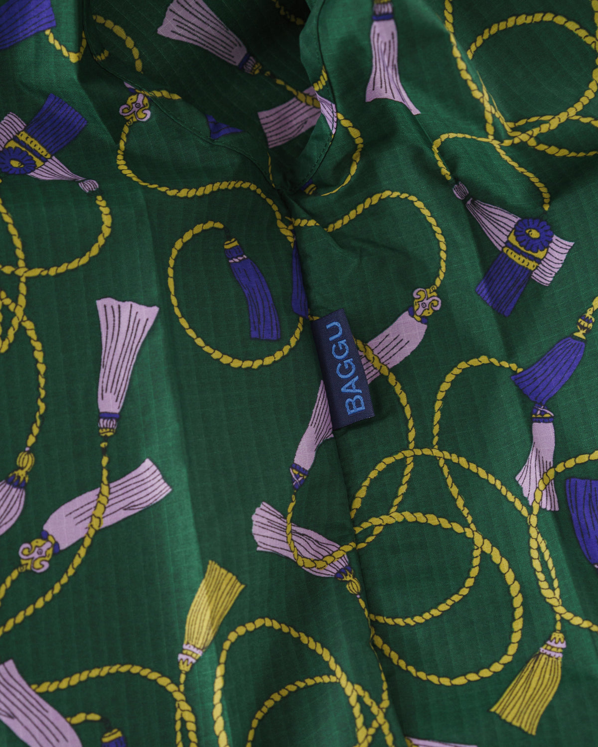 Standard Baggu - Green Tassel