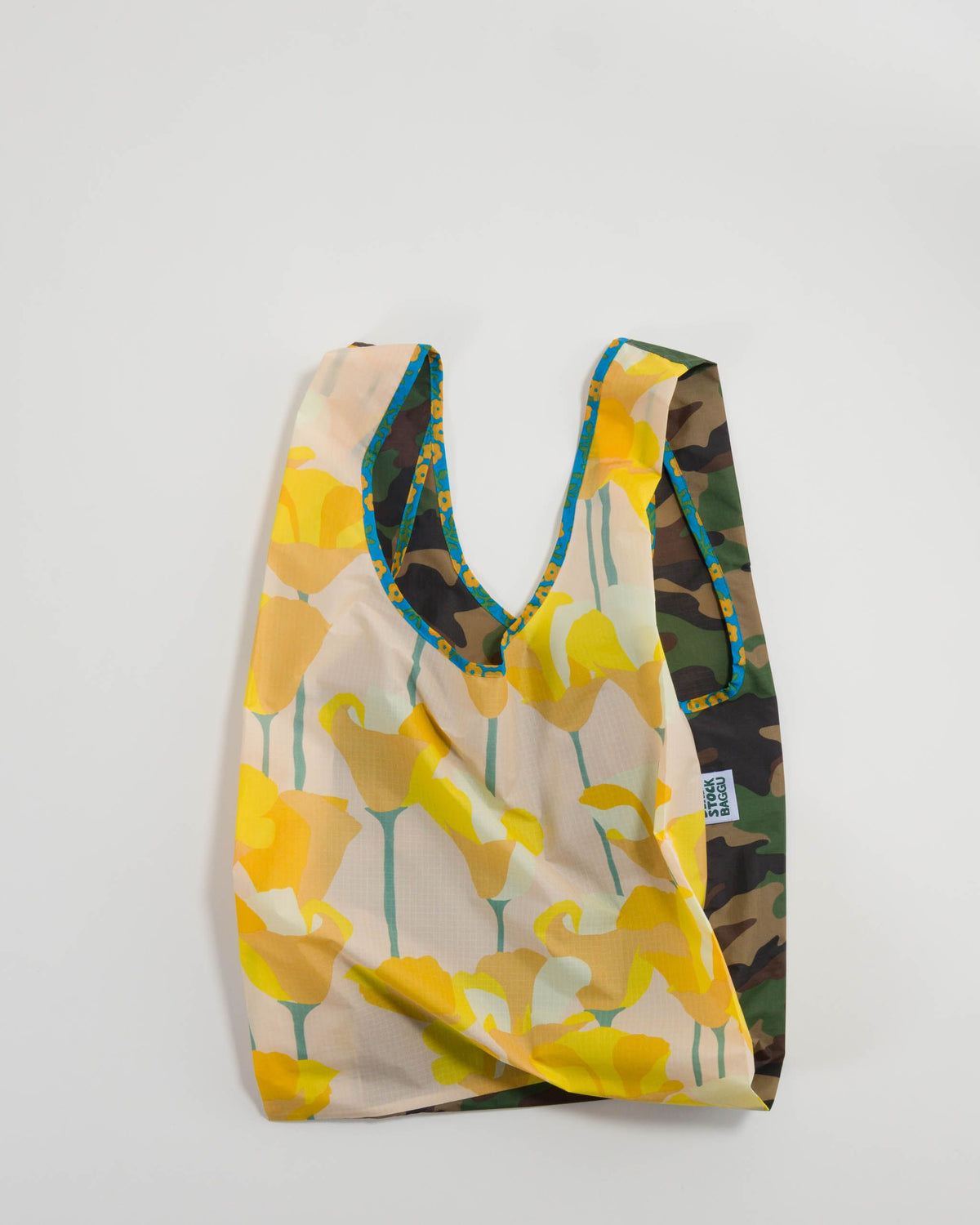 Standard Baggu - Deadstock Camo Flower