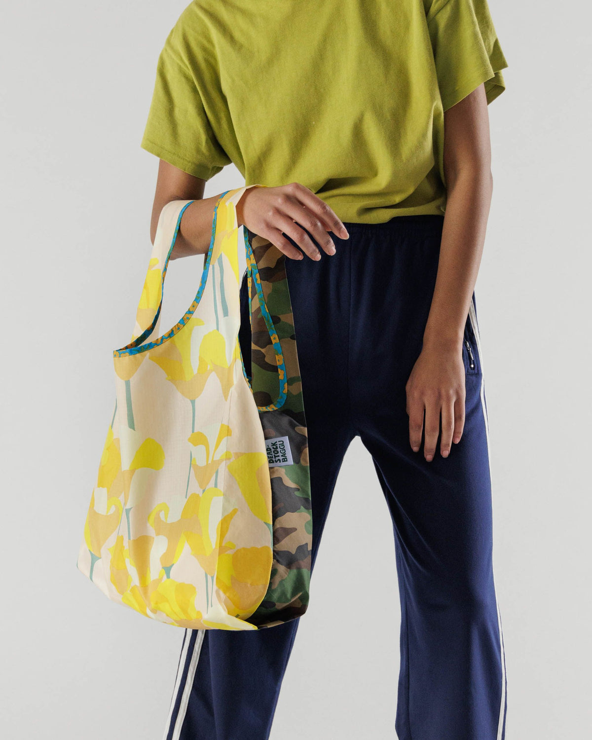 Standard Baggu - Deadstock Camo Flower