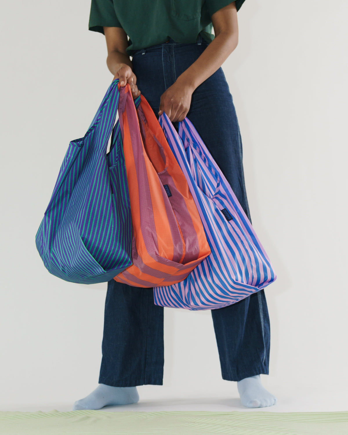 Standard Baggu Set of 3 - Confection Stripes