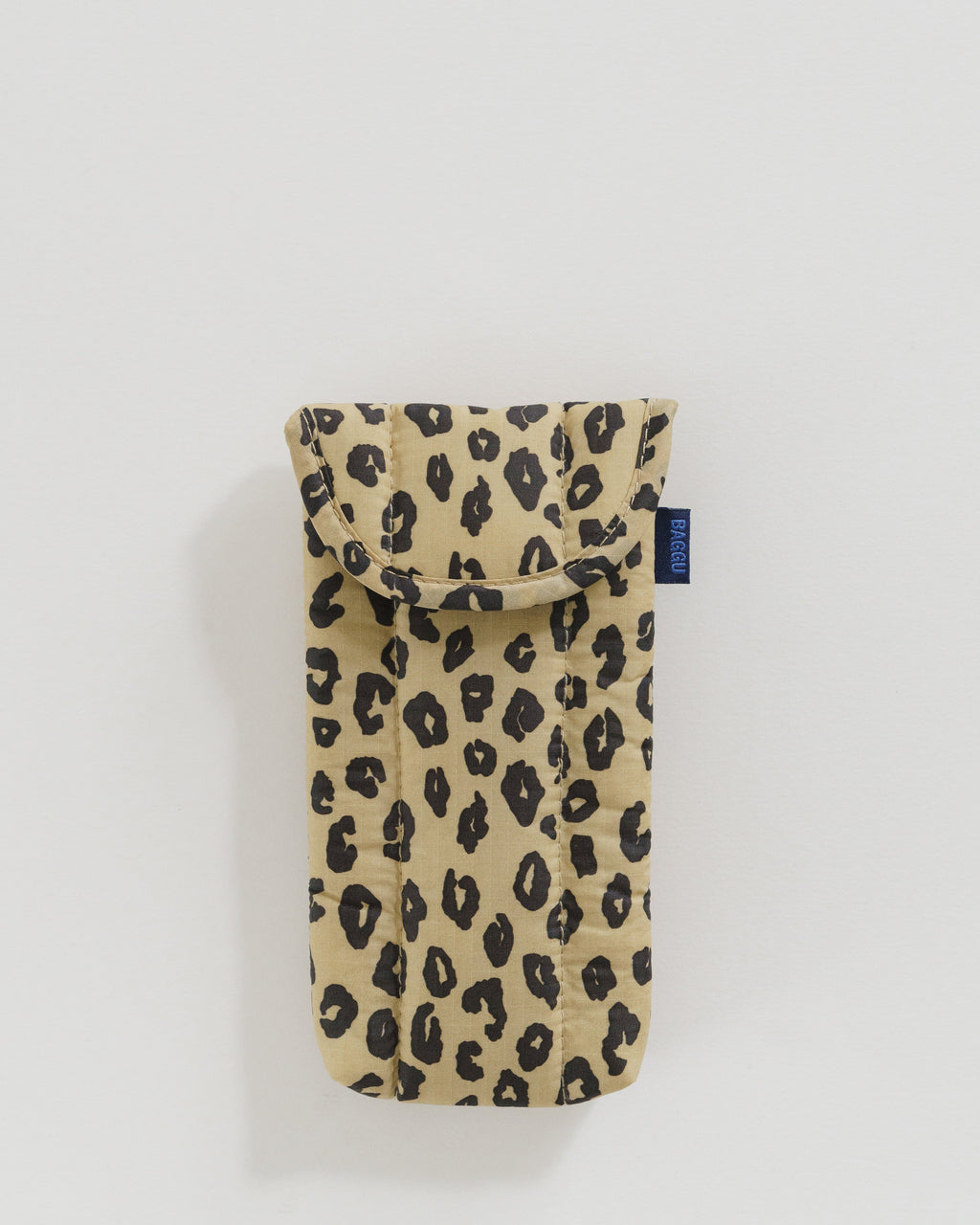 Puffy Glasses Sleeve - Honey Leopard