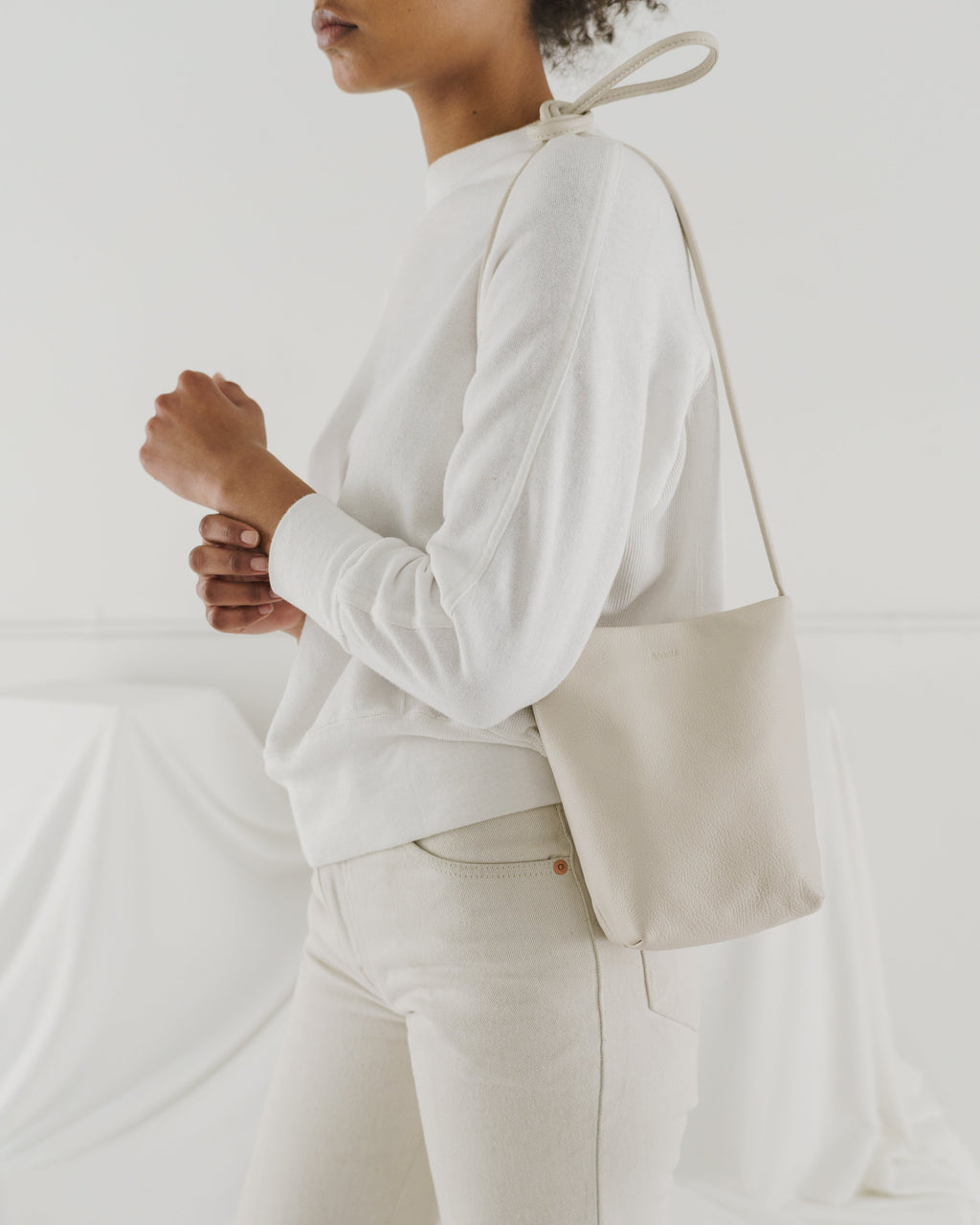 Soft Crossbody Purse - Stone