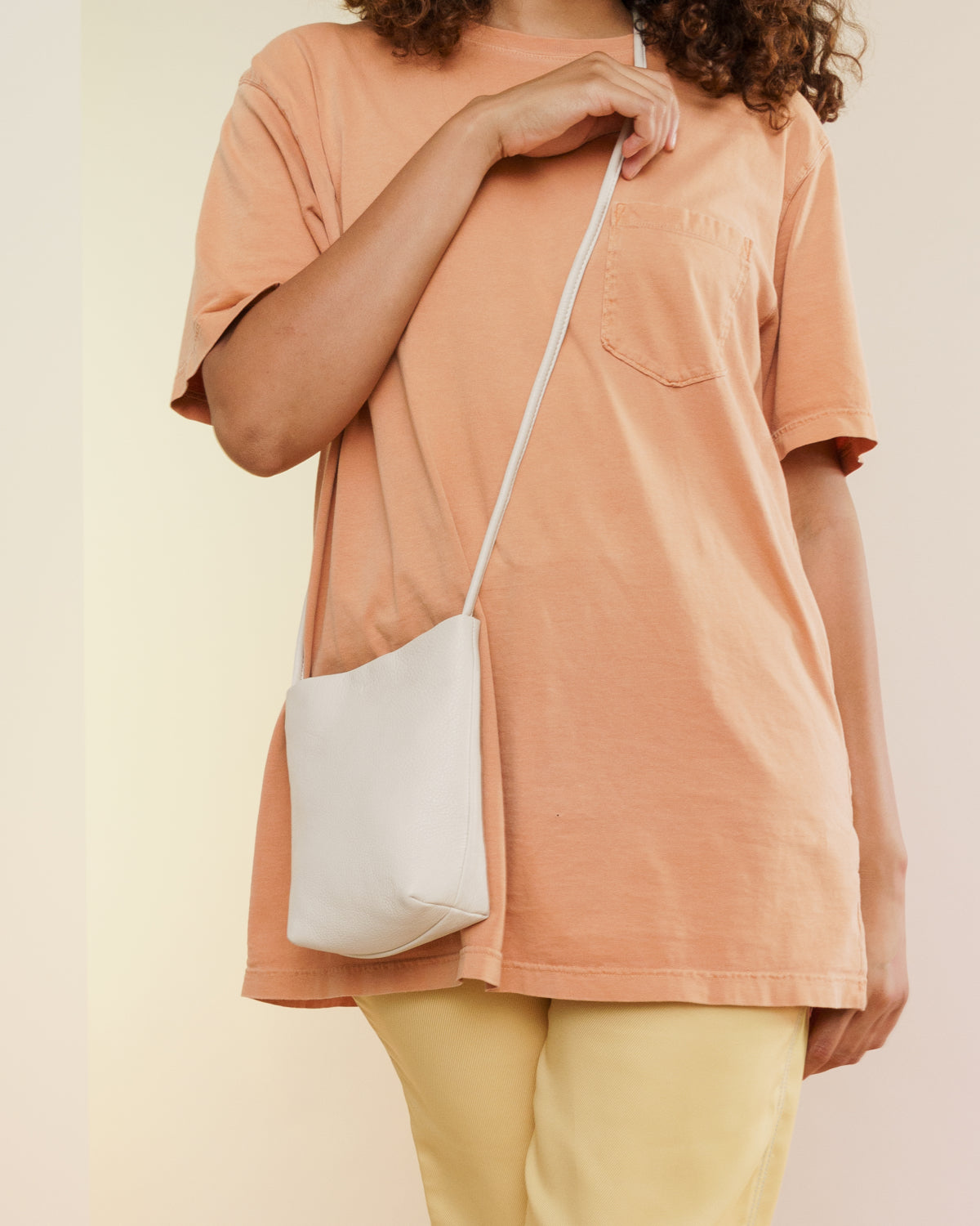 Soft Crossbody Purse - Stone