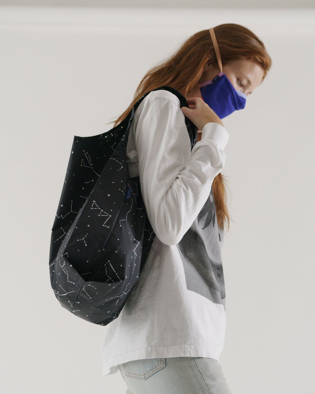 Standard Baggu - Black Constellation