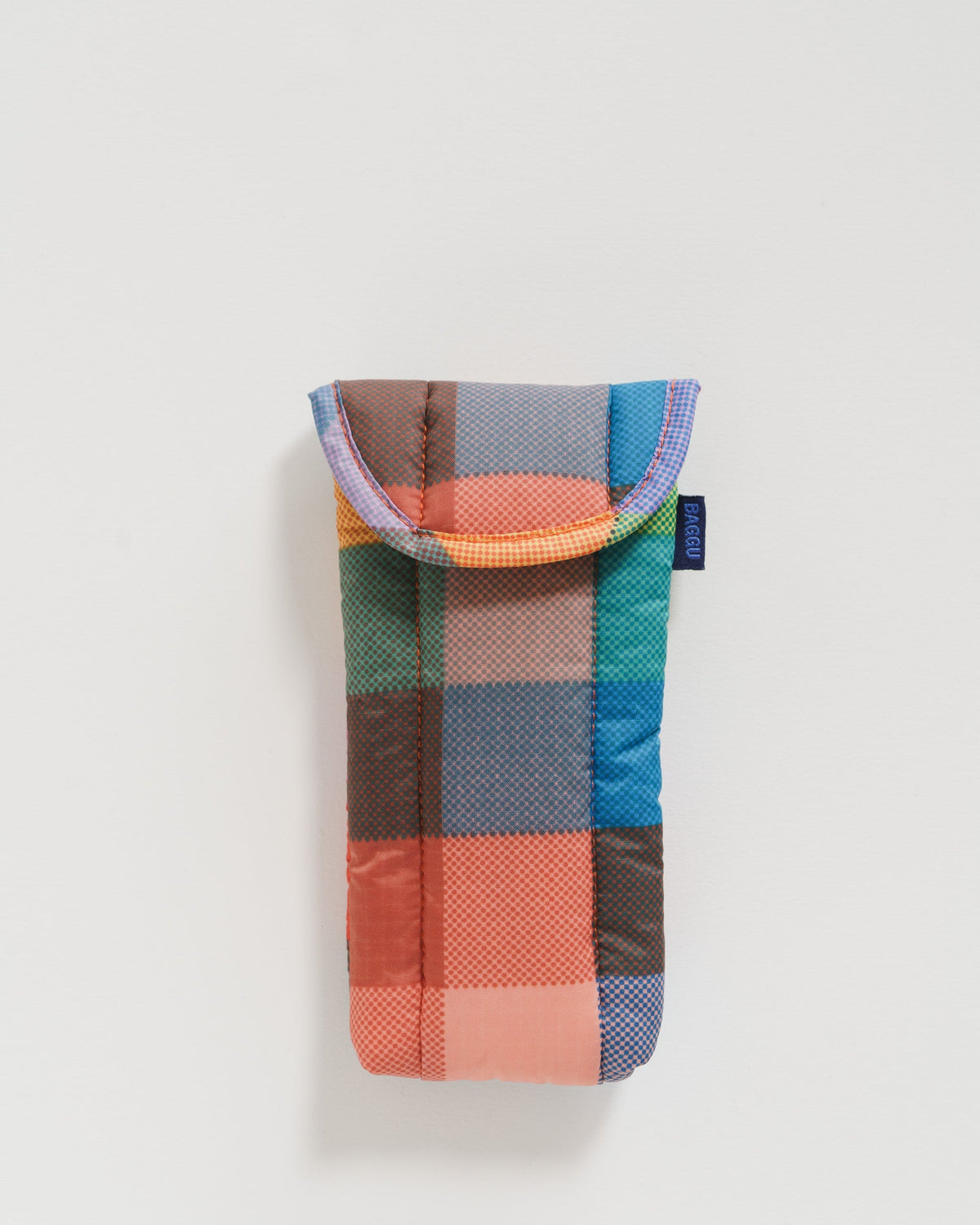 Puffy Glasses Sleeve - Madras No. 1