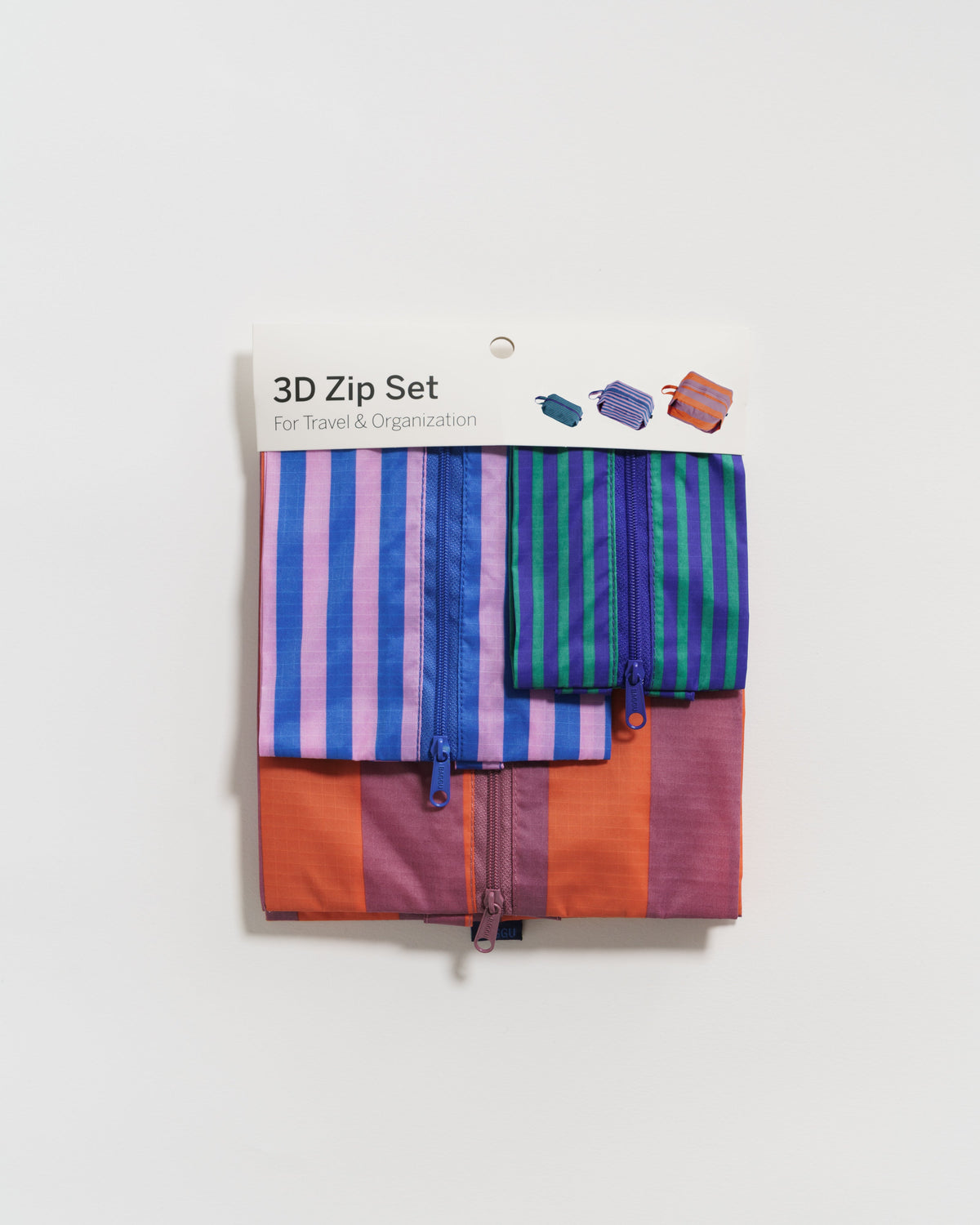 3D Zip Set - Confection Stripes