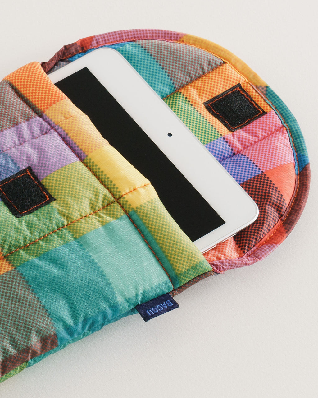 Puffy Tablet Sleeve 8" - Madras No. 1