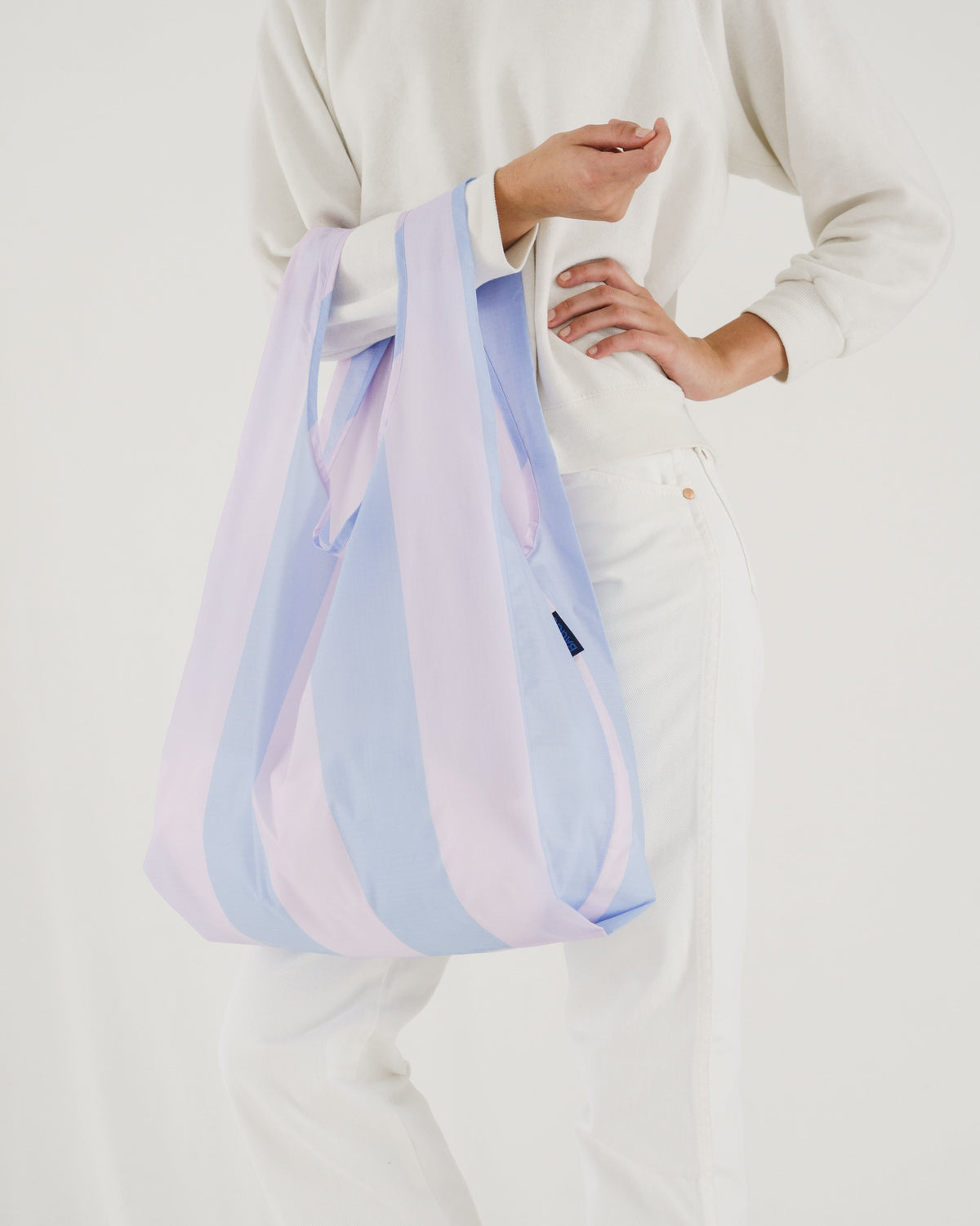Standard Baggu - Cornflower Stripe
