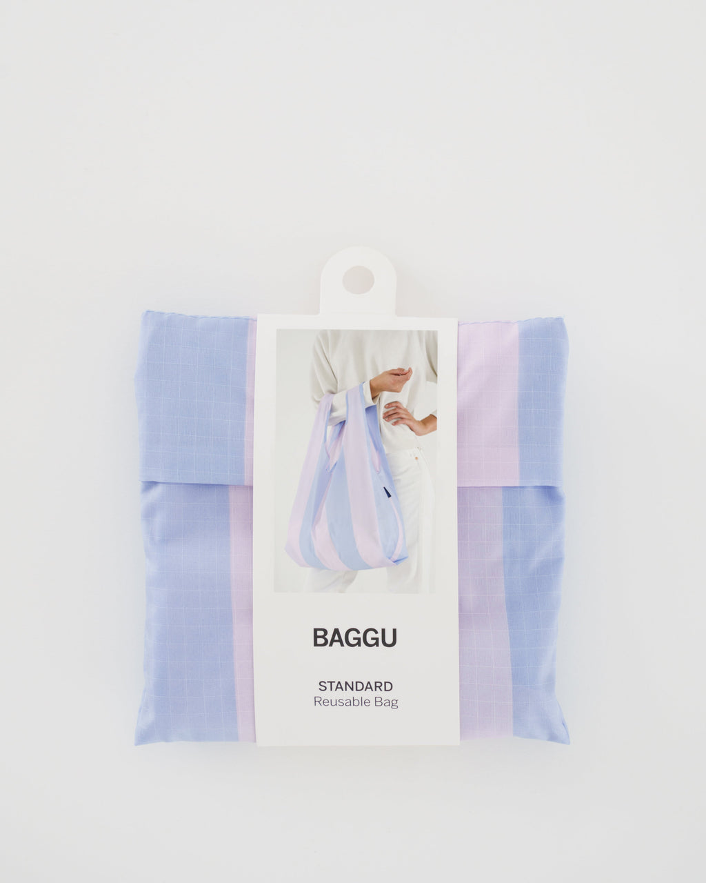 Standard Baggu - Cornflower Stripe