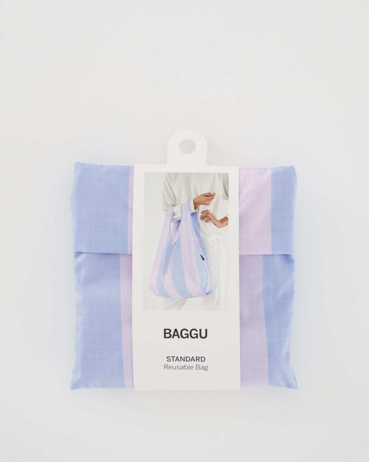 Standard Baggu - Cornflower Stripe