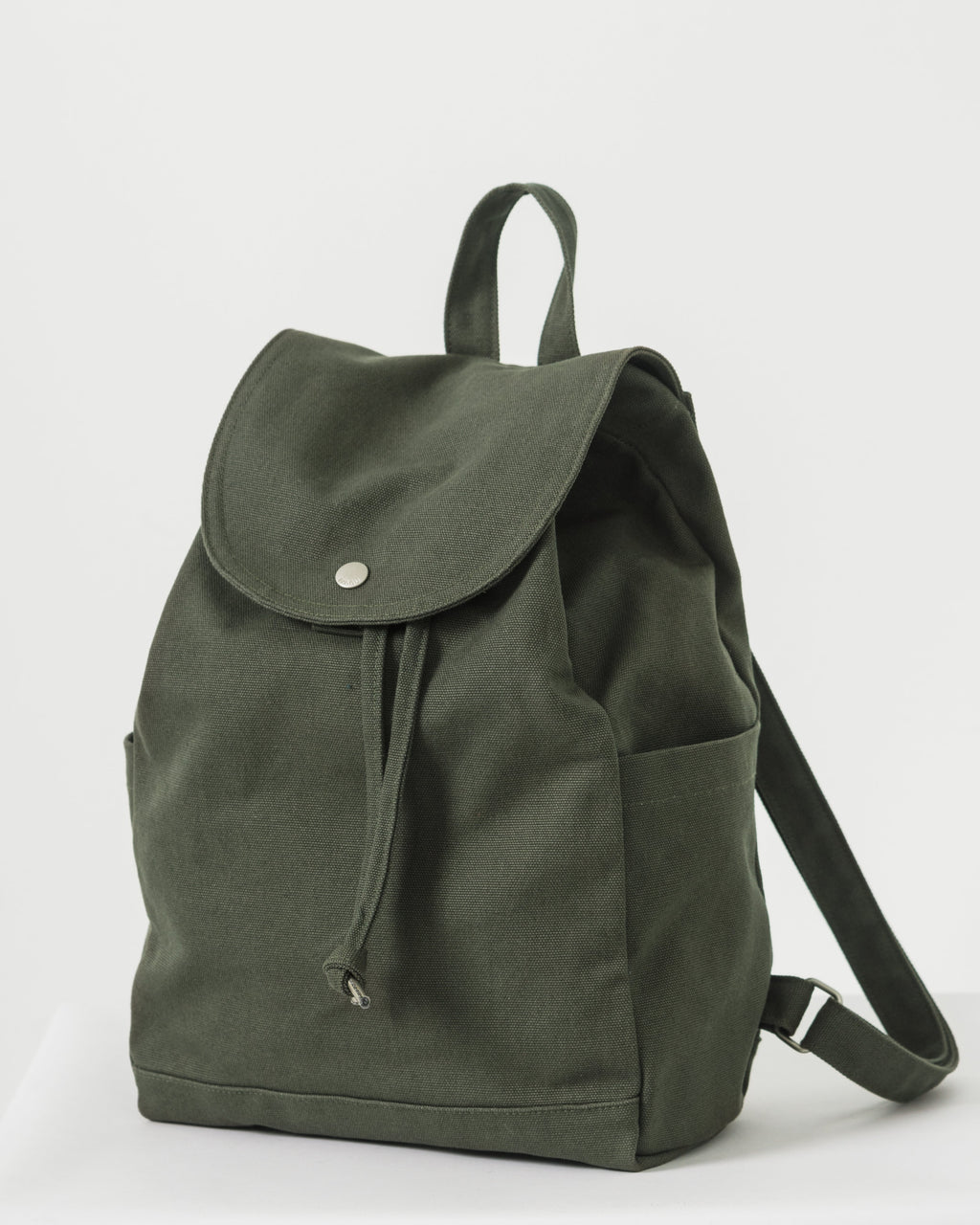 Drawstring Backpack - Dark Olive