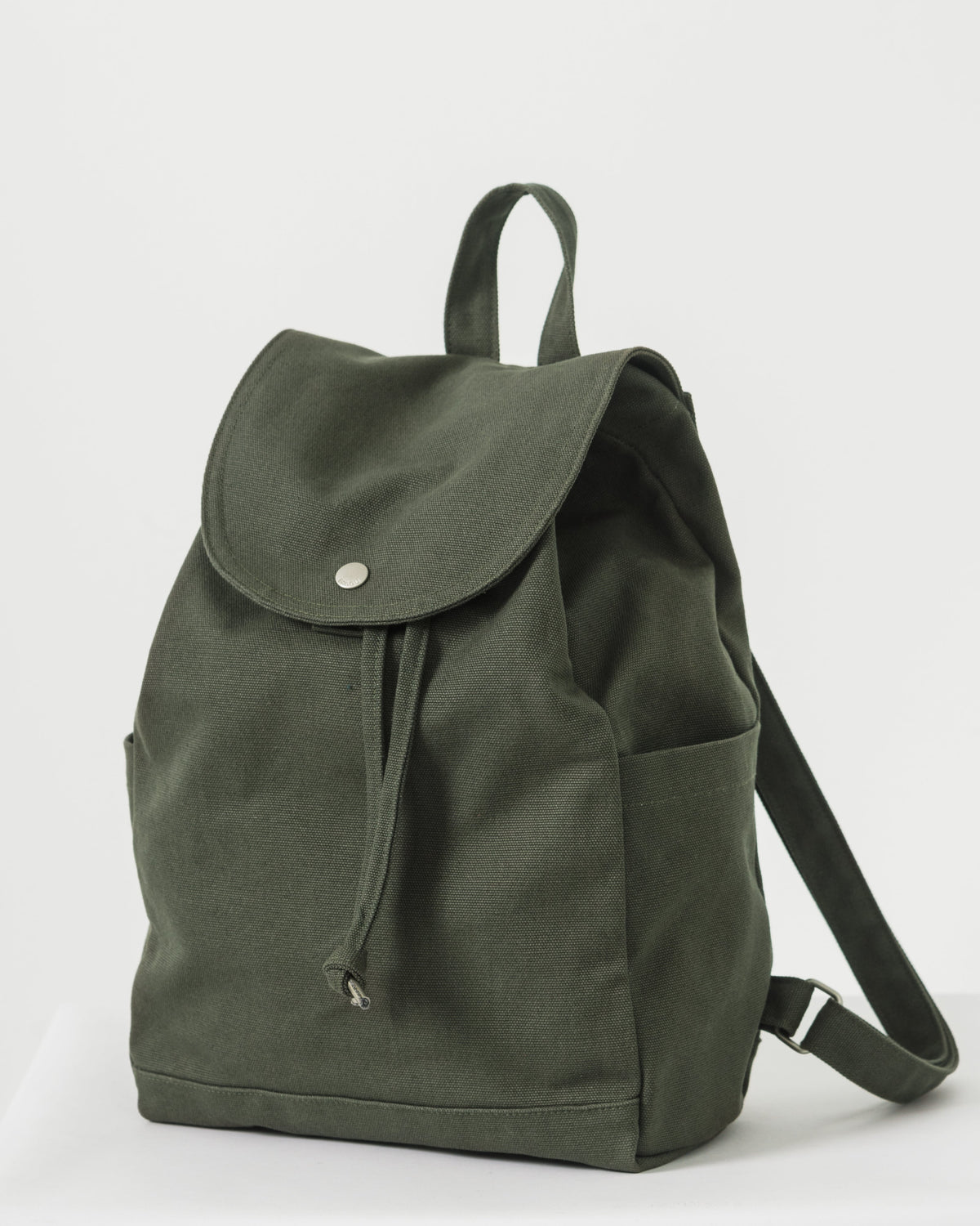 Drawstring Backpack - Dark Olive