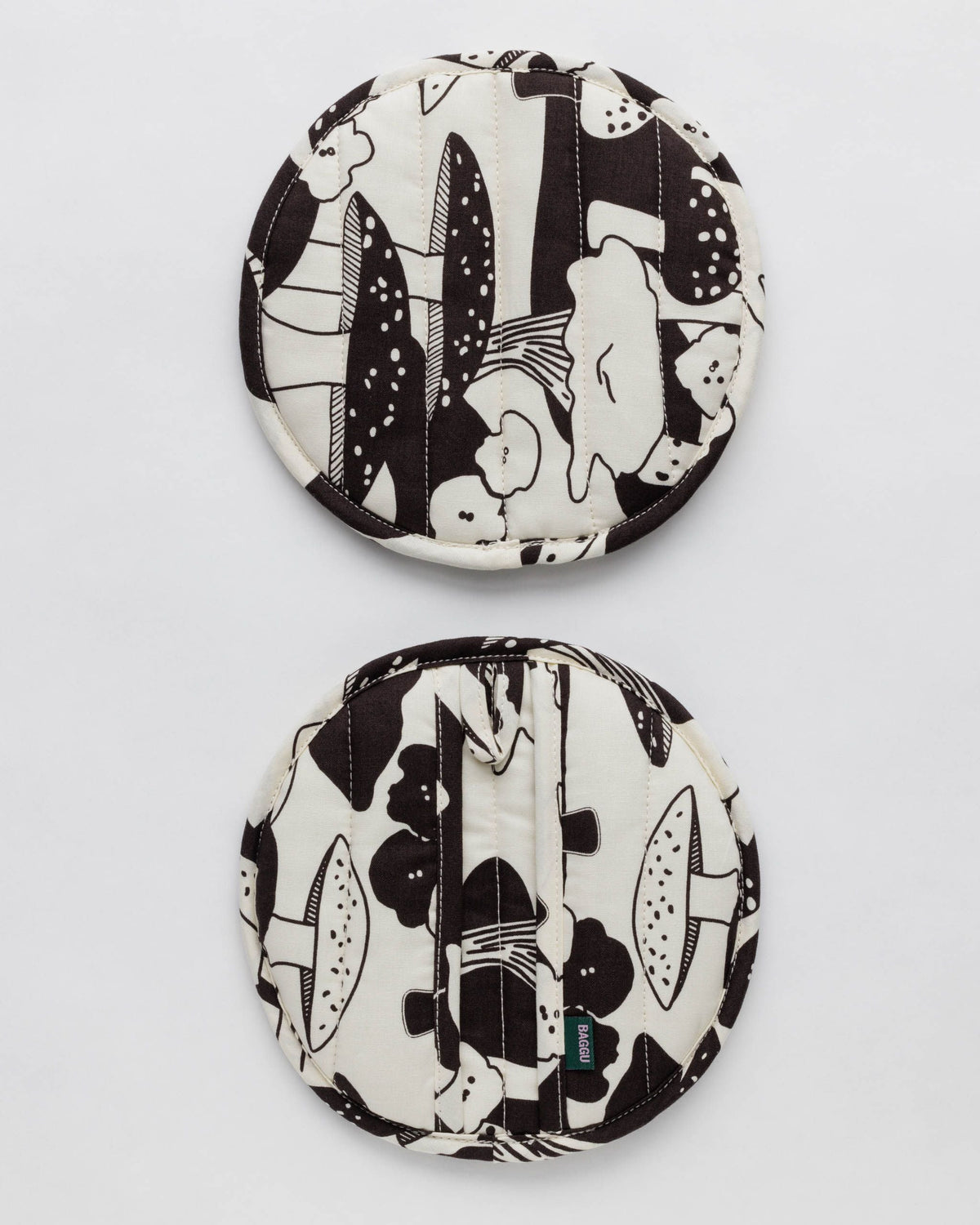 Pot Holder Set of 2 - Mushrooms