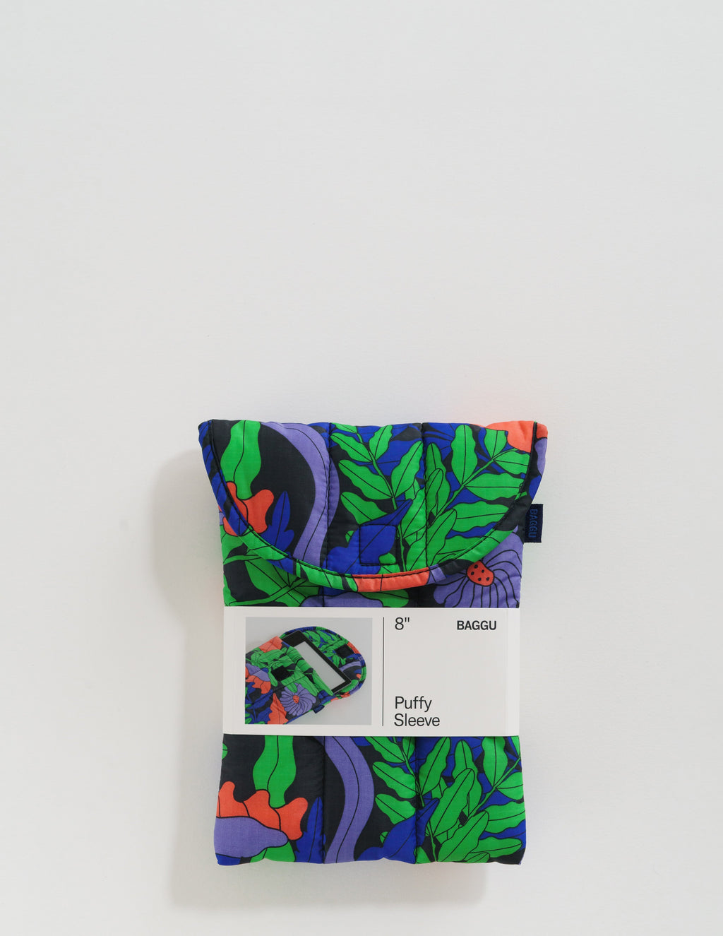 Puffy Tablet Sleeve 8" - Midnight Fern