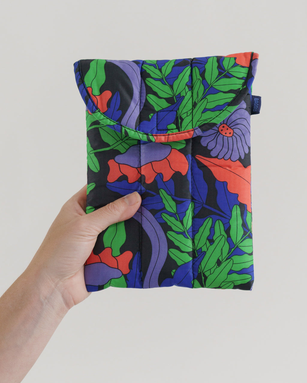 Puffy Tablet Sleeve 8" - Midnight Fern