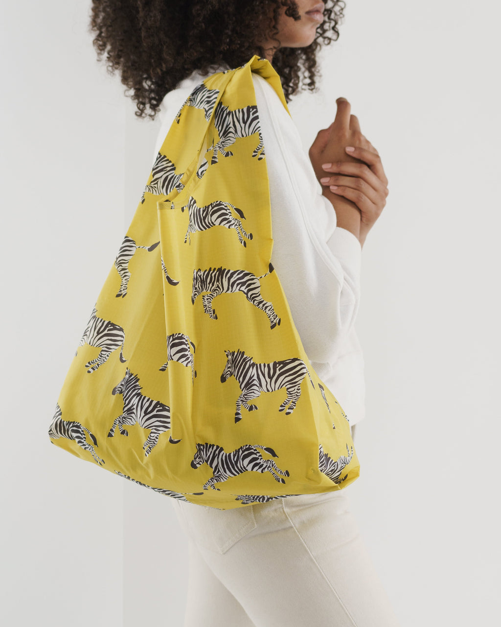 Standard Baggu - Ochre Zebra