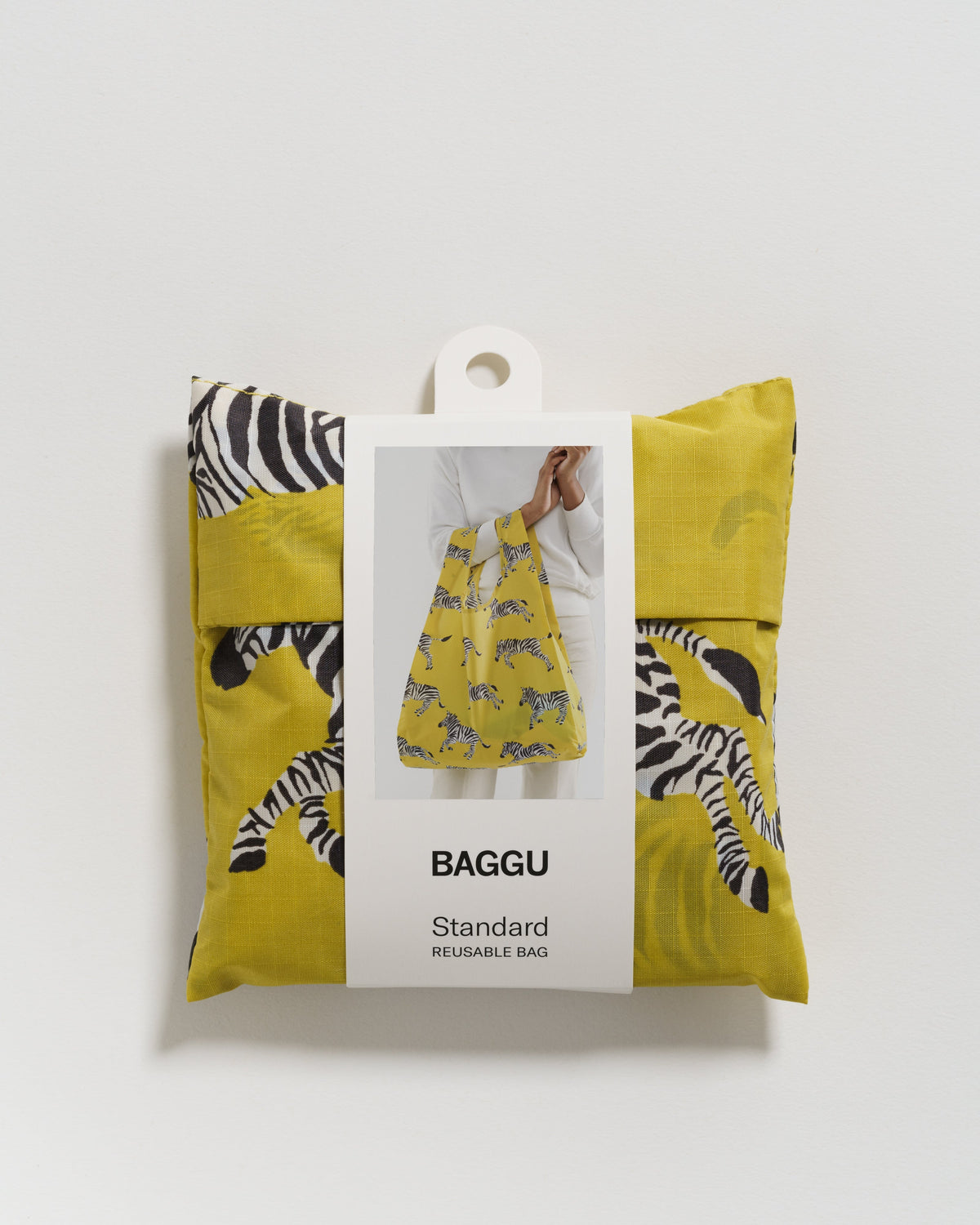 Standard Baggu - Ochre Zebra
