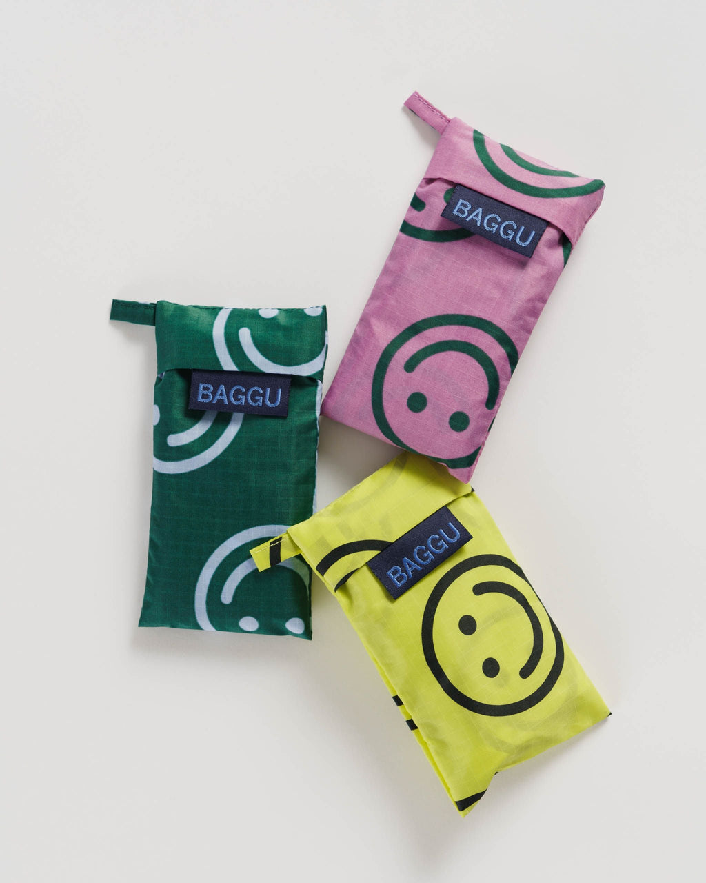Wine Baggu Set of 3 - Happy Mix