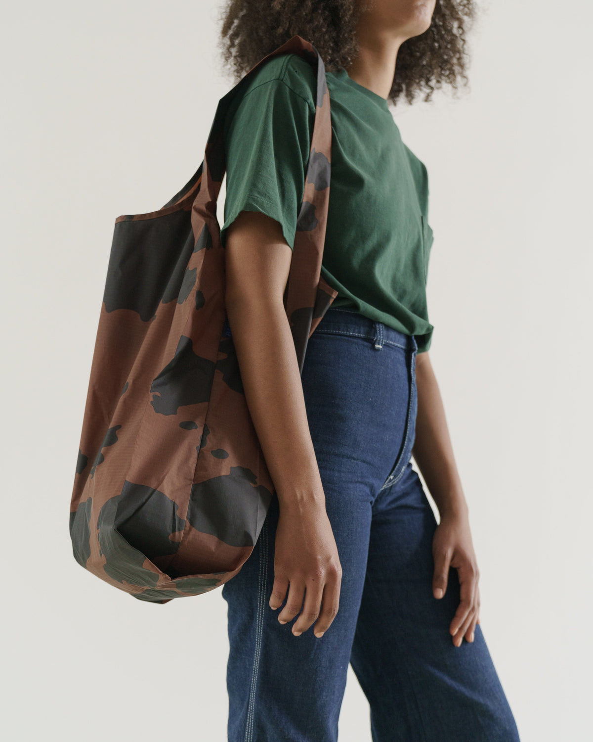 Big Baggu - Black and Brown Cow
