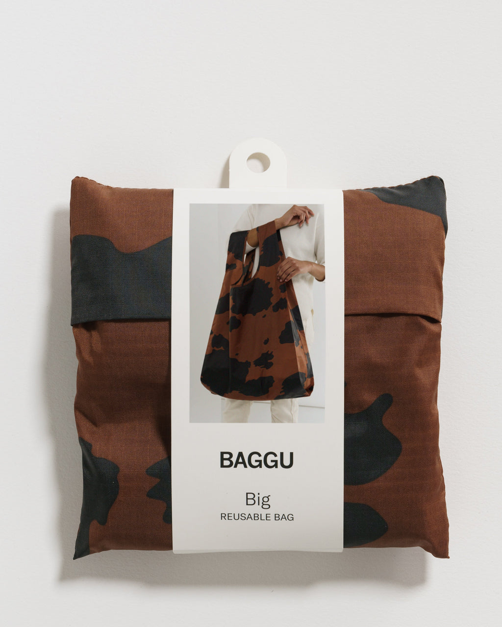Big Baggu - Black and Brown Cow
