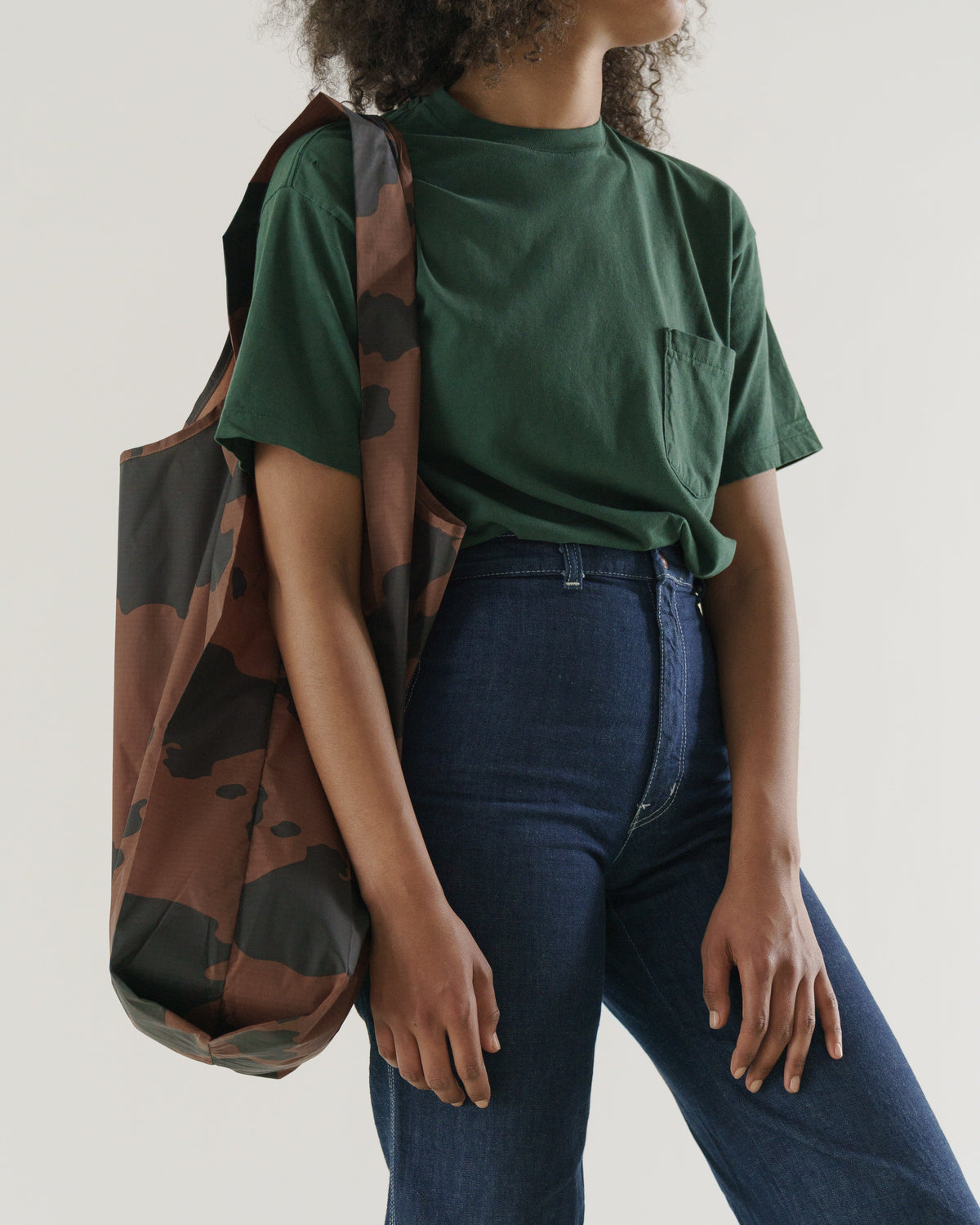 Big Baggu - Black and Brown Cow