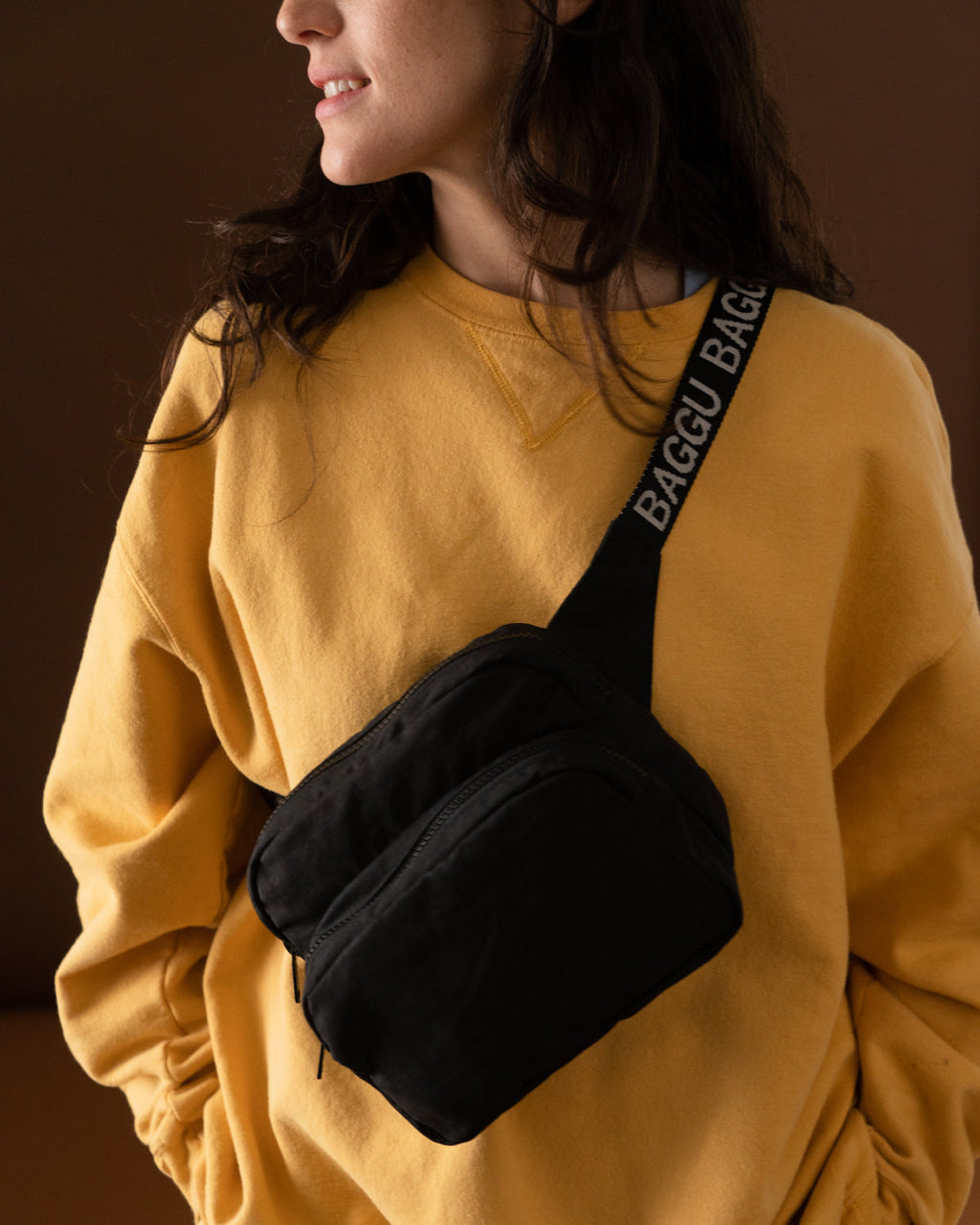 Fanny Pack - Black / White