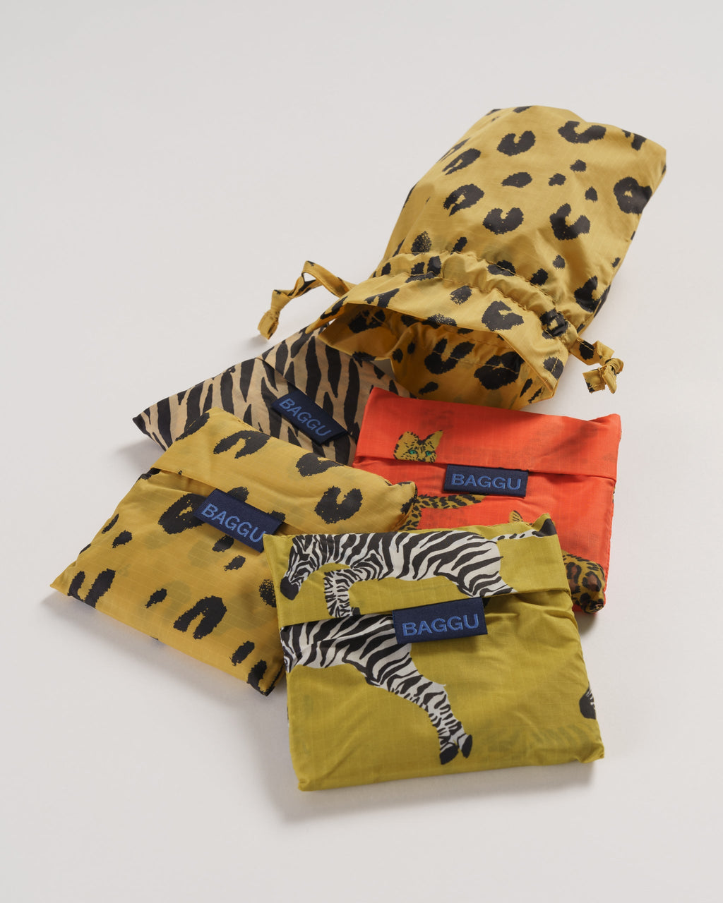 Standard Baggu Set of 4 - Rare Creatures