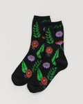 Crew Sock - Midnight Fern