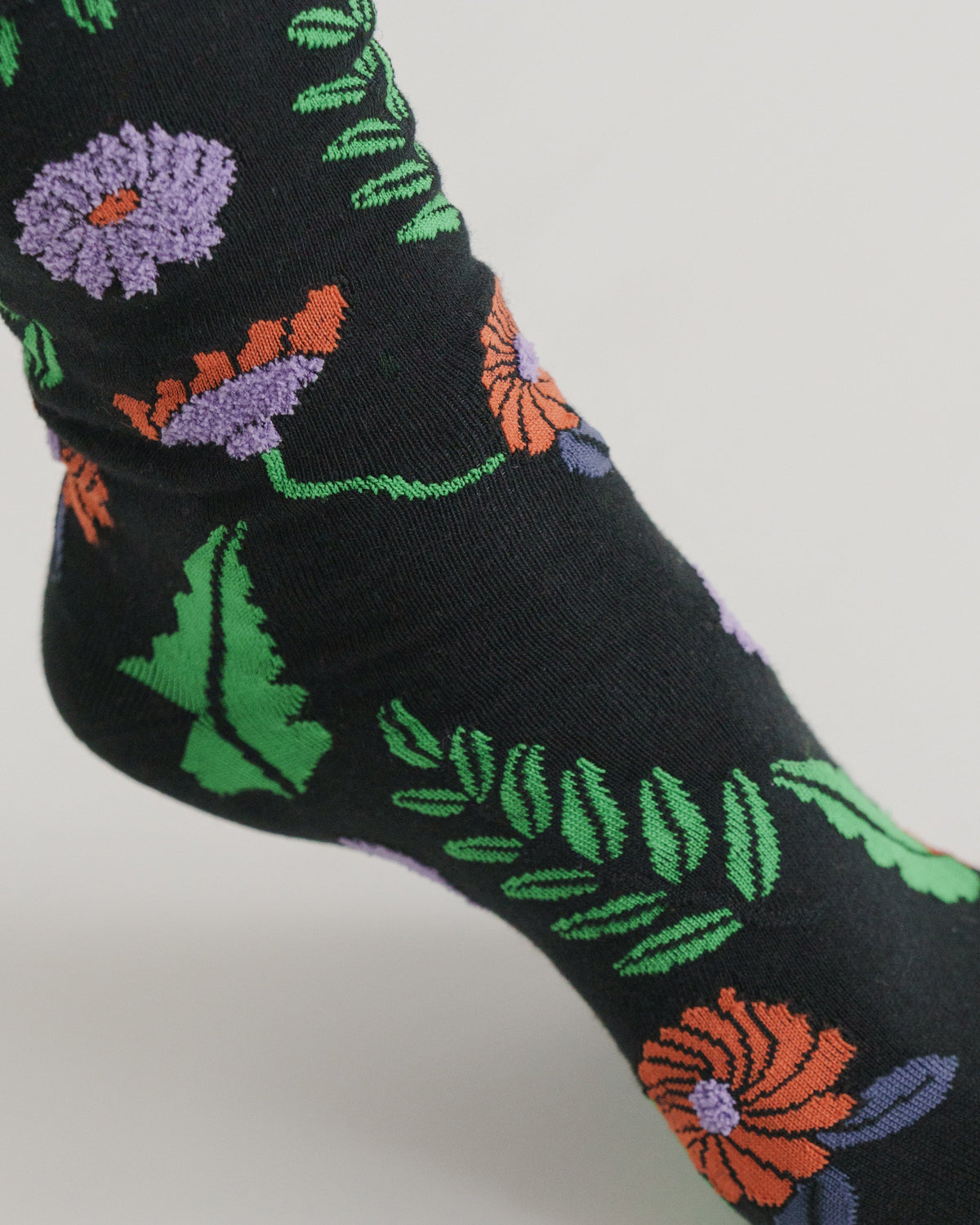 Crew Sock - Midnight Fern