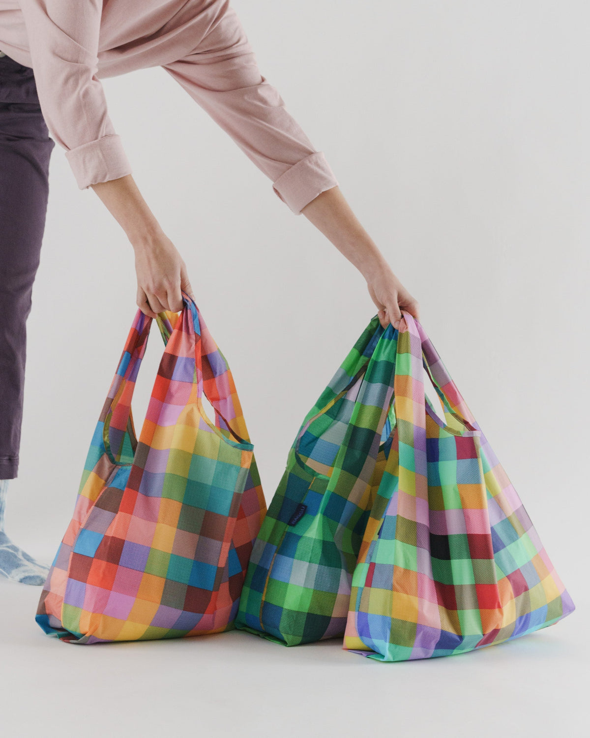 Standard Baggu Set of 3 - Madras Mix