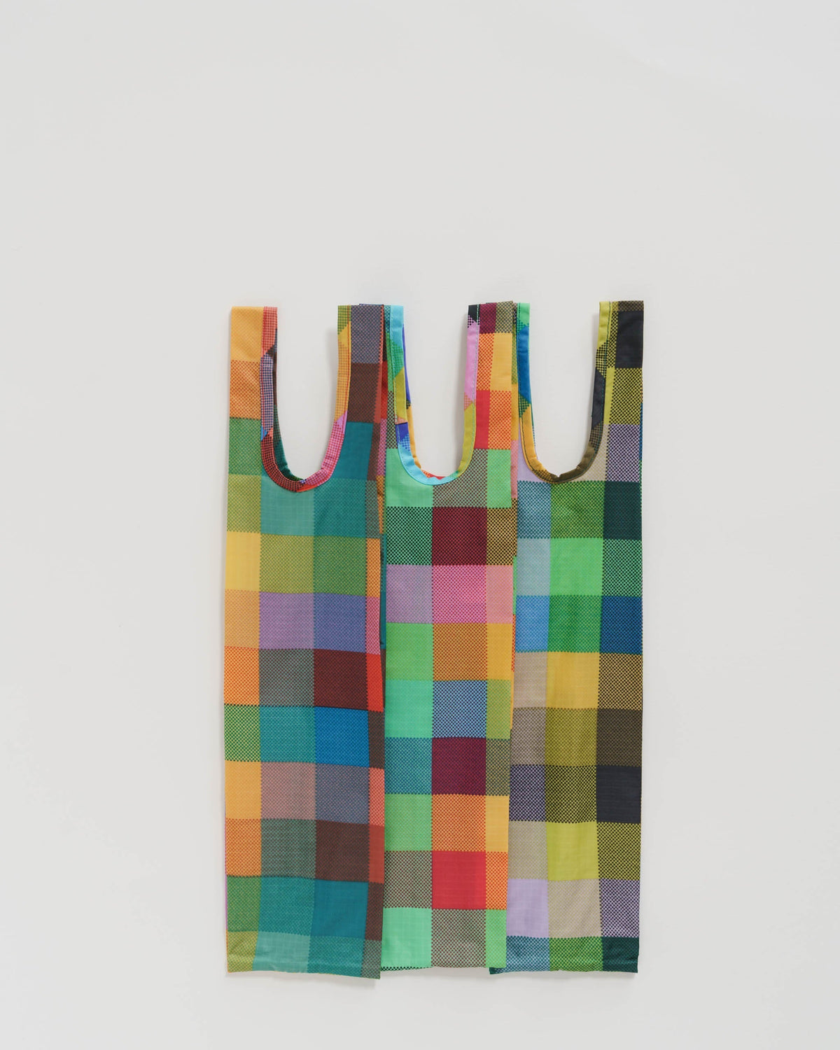 Wine Baggu Set of 3 - Madras Mix