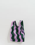 Baby Baggu - Pink and Green Wavy Stripe