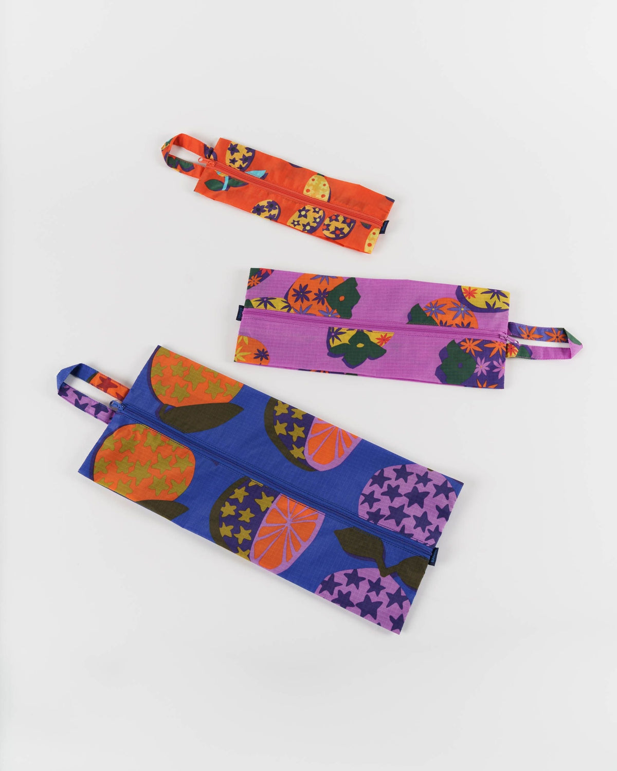 3D Zip Set - Collaged Fruit