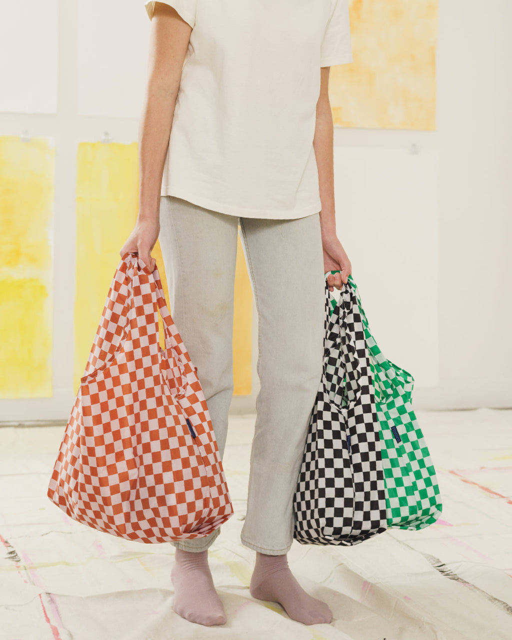 Standard Baggu Set of 3 - Checkerboard