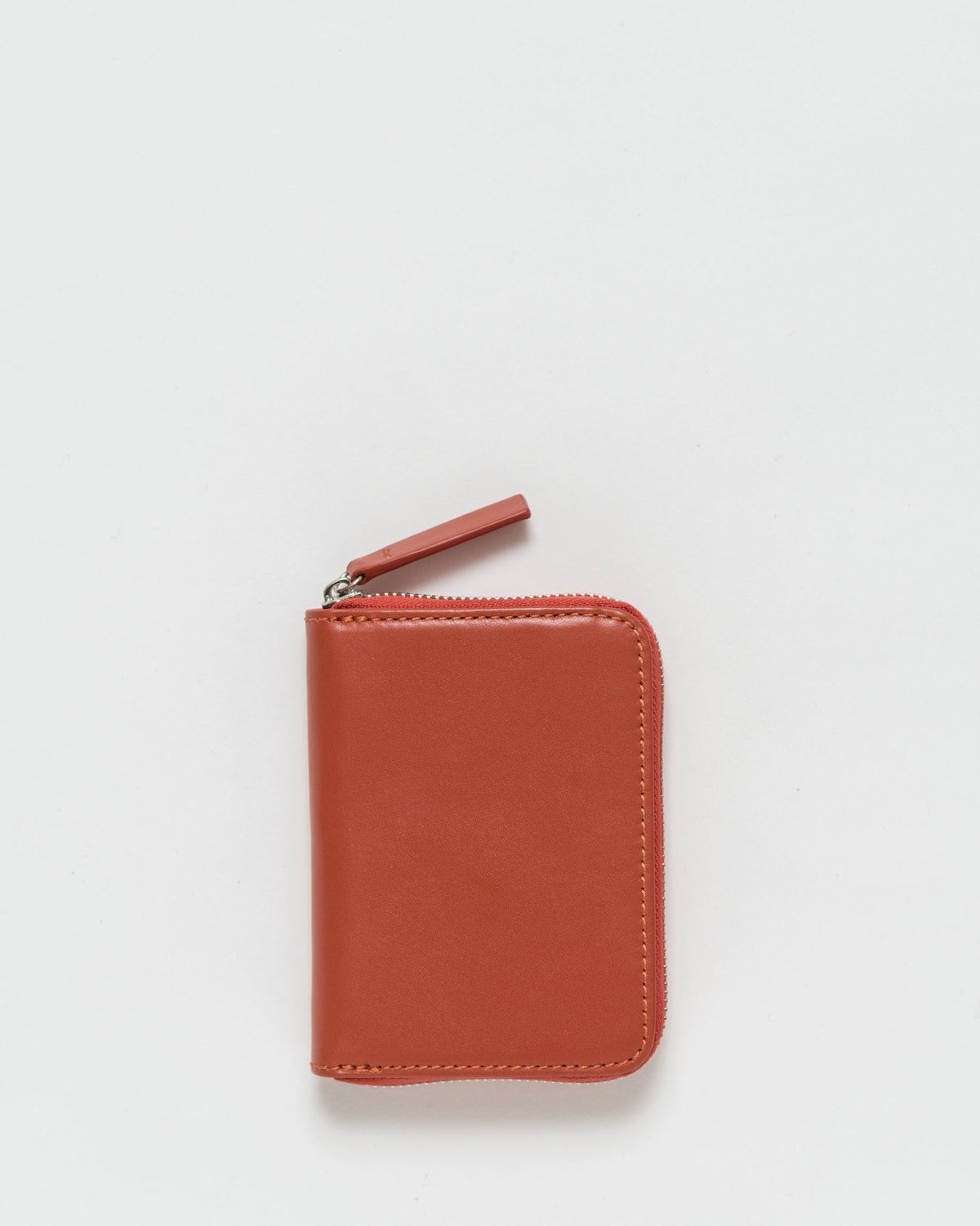 Short Wallet - Brick Red