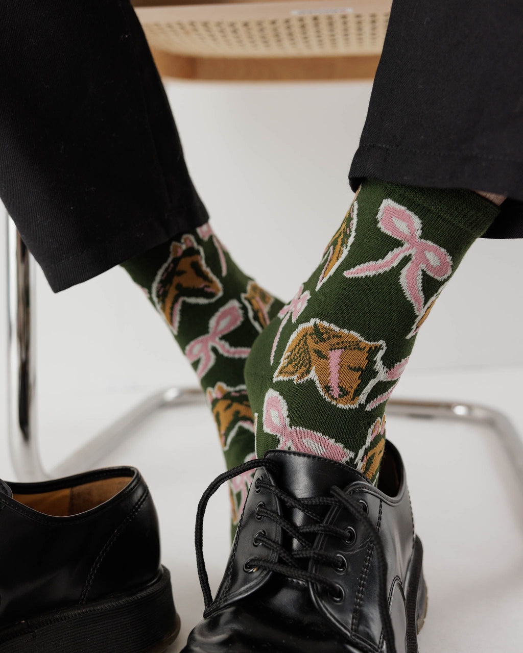 Crew Sock - Horse Collage
