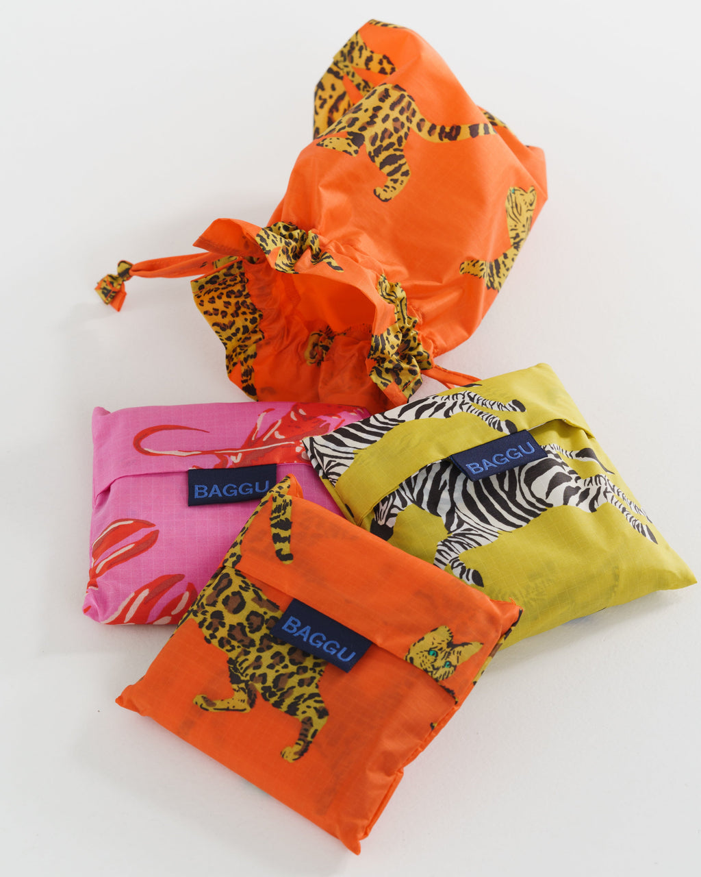 Standard Baggu Set of 3 - Fancy Animal