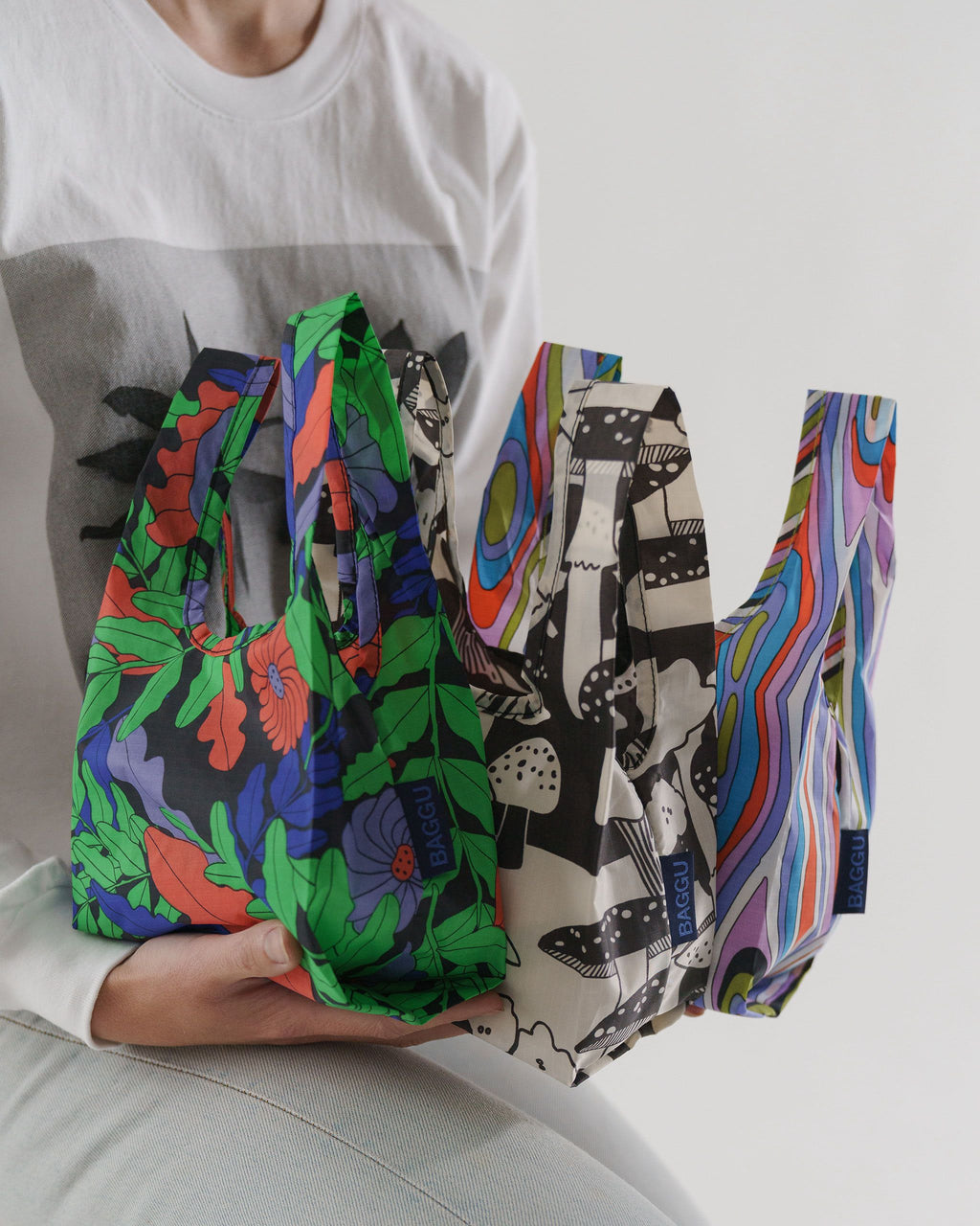Mini Baggu Set of 3 - Forest Floor