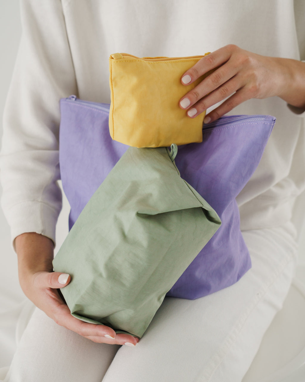 Go Pouch Set - Meadow Solids
