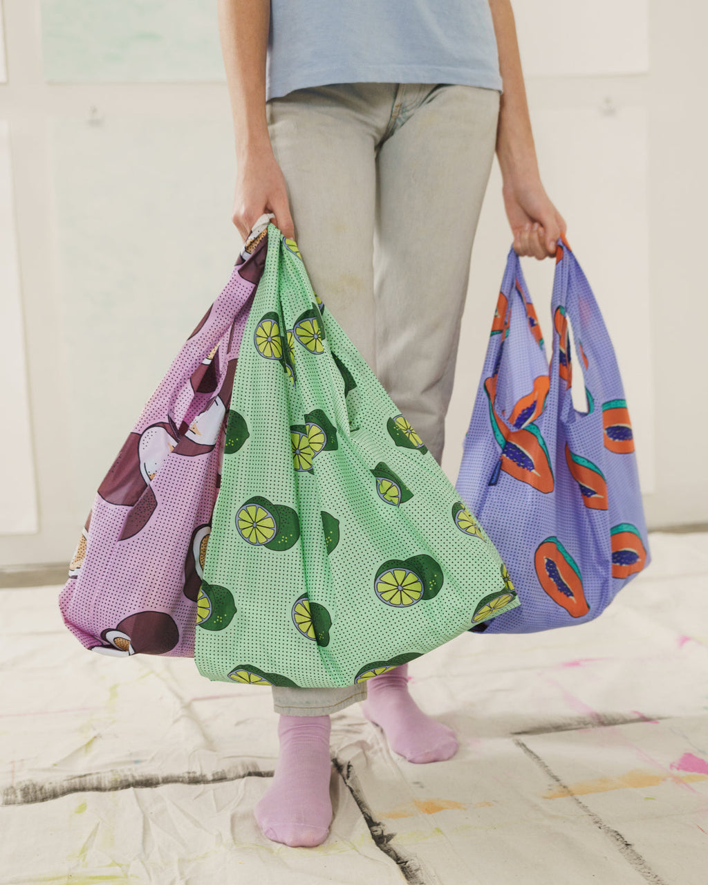 Standard Baggu Set of 3 - Tropical Fruit