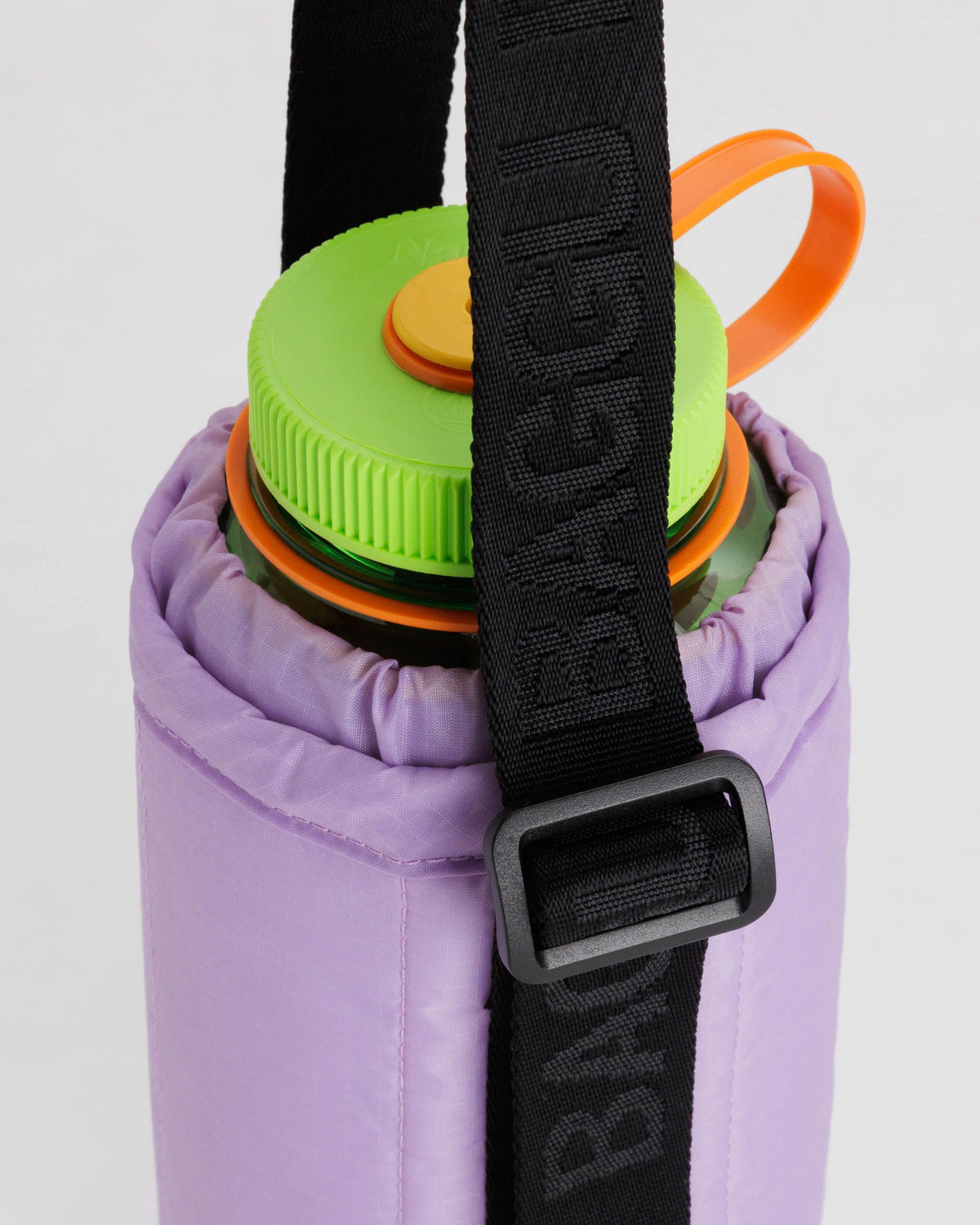 Puffy Water Bottle Sling - Dusty Lilac