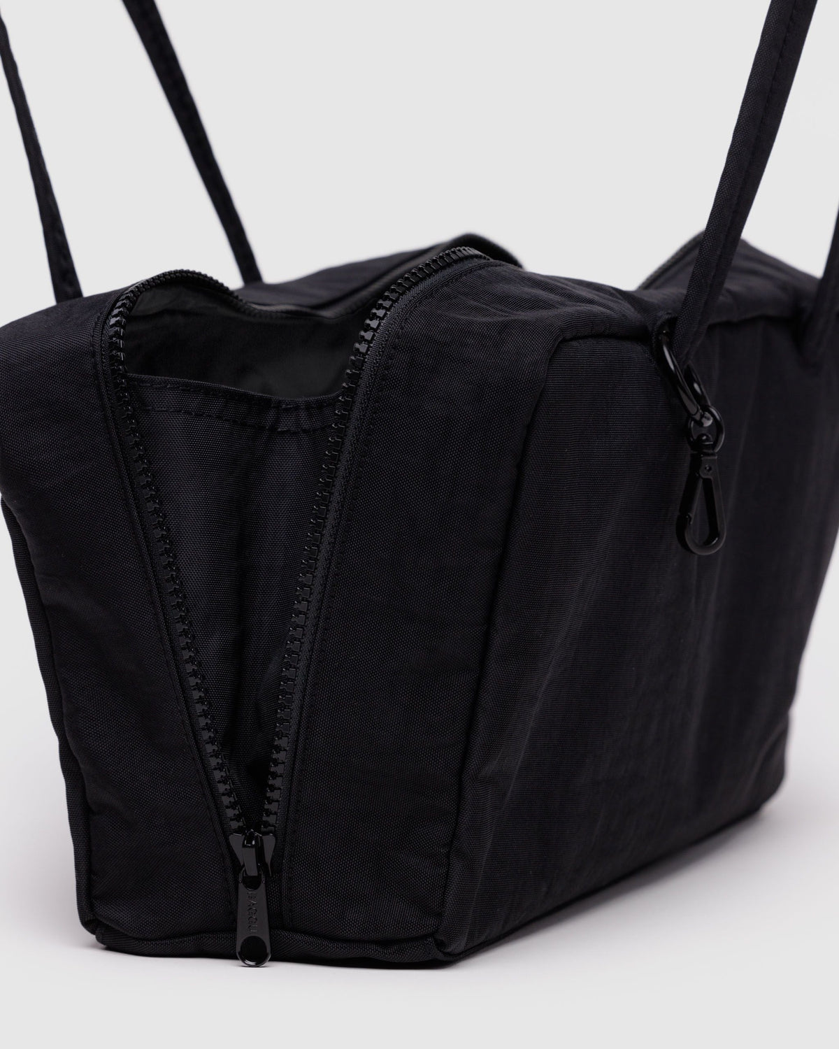 Nylon Bowler Bag - Black
