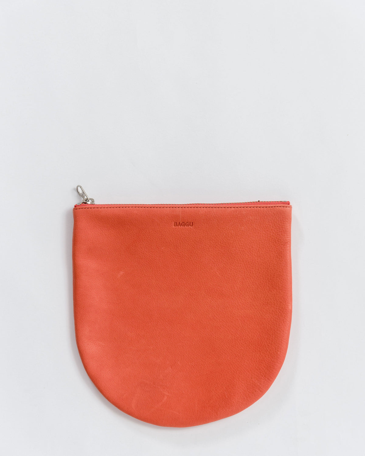 Large U Pouch - Warm Red