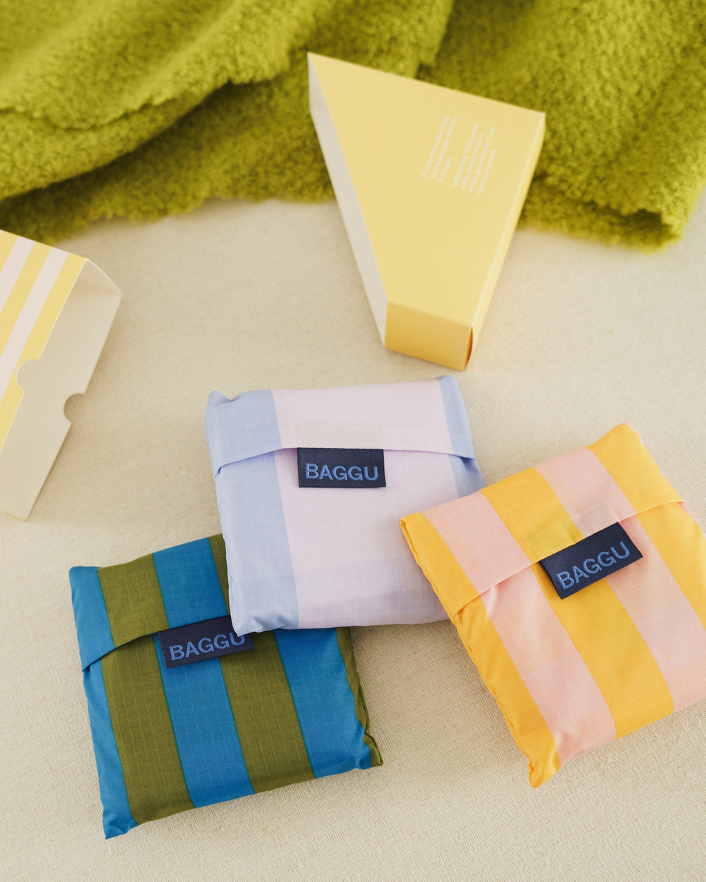 Standard Baggu Set of 3 - Leisure Stripes