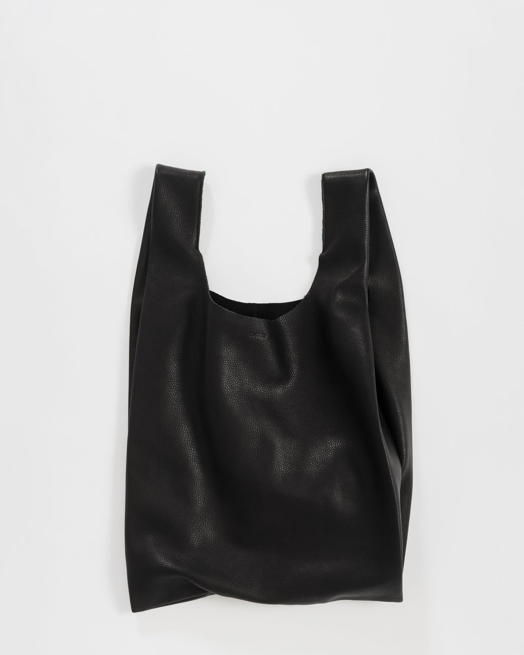 Medium Baggu - Black Leather
