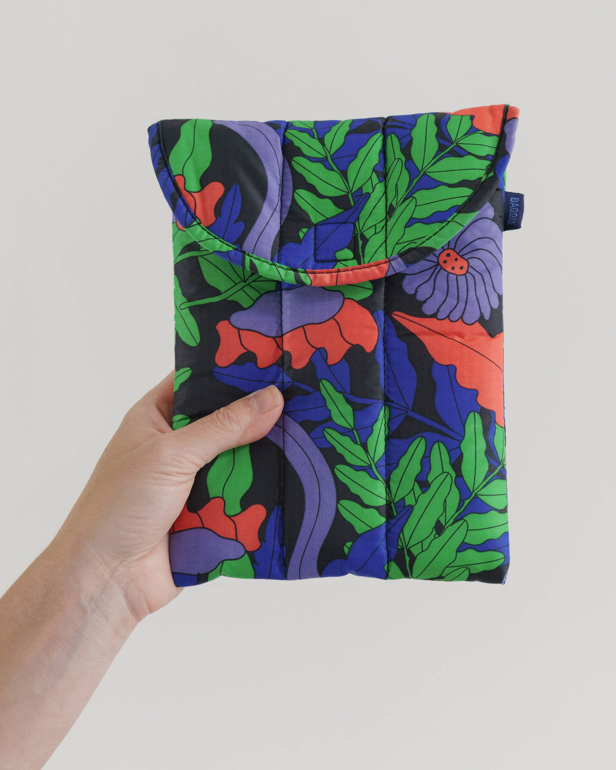 Puffy Tablet Sleeve 8" - Midnight Fern