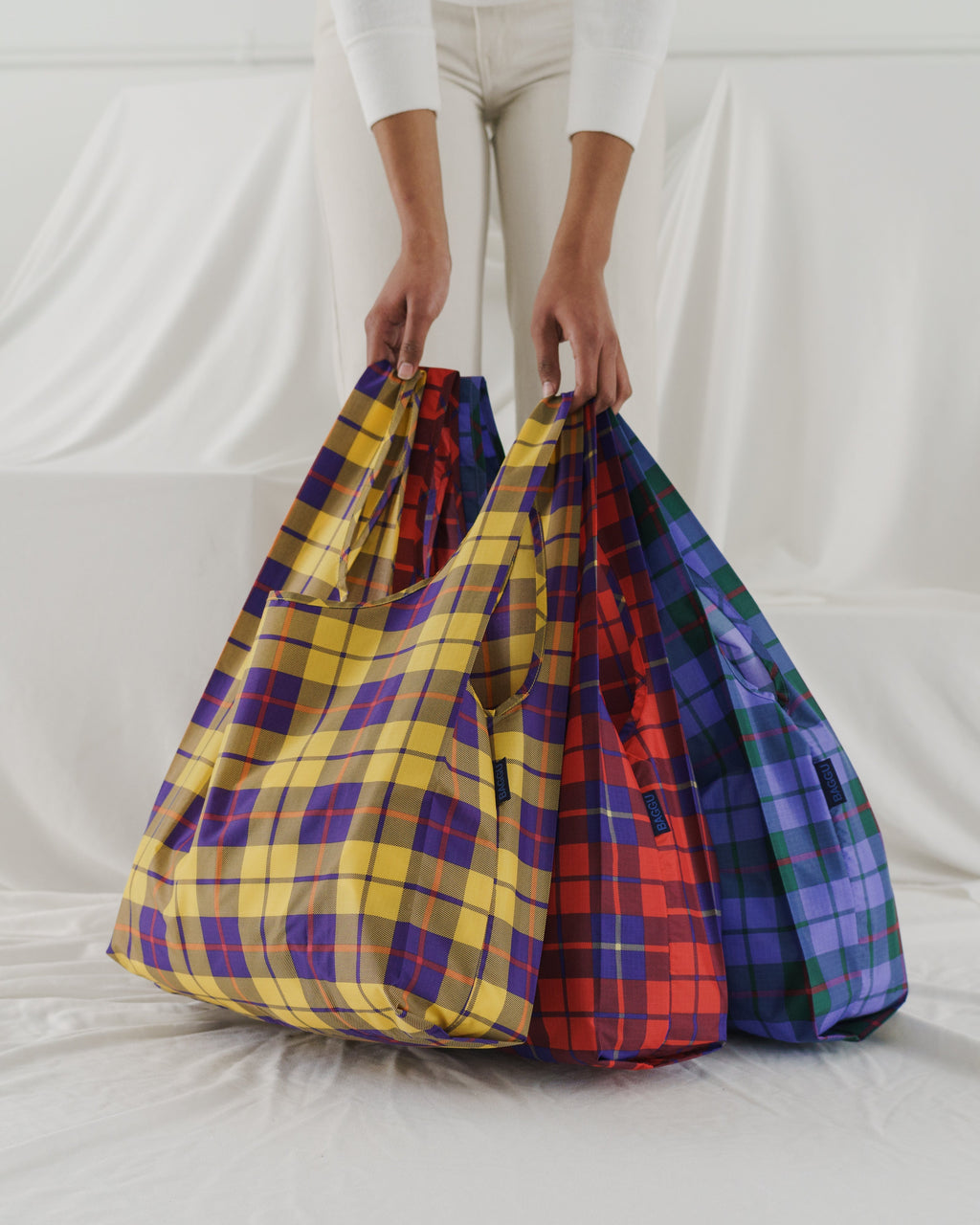 Standard Baggu Set of 3 - Tartans
