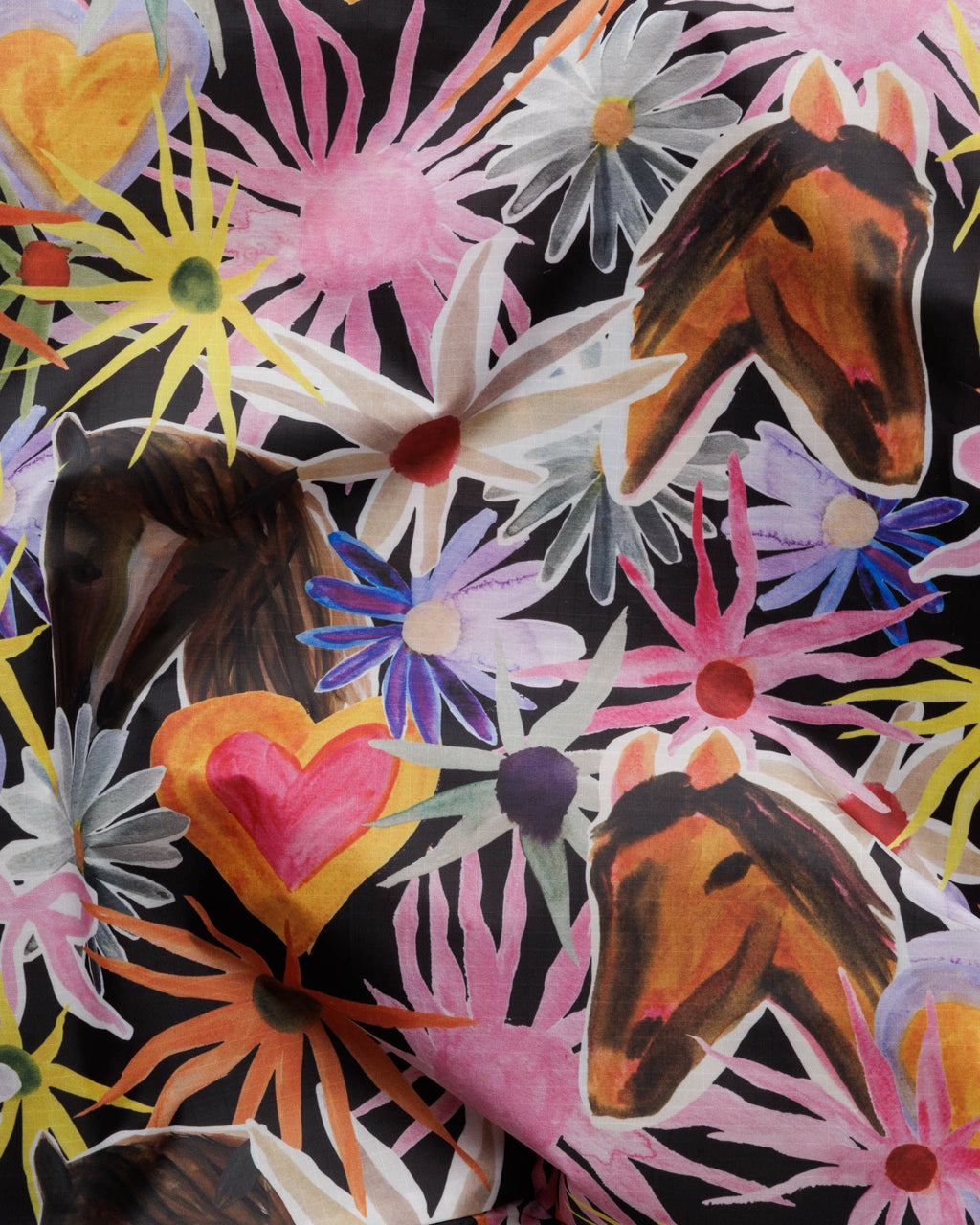 Standard Baggu - Horse Collage
