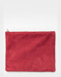 Flat Pouch Large - Ruby