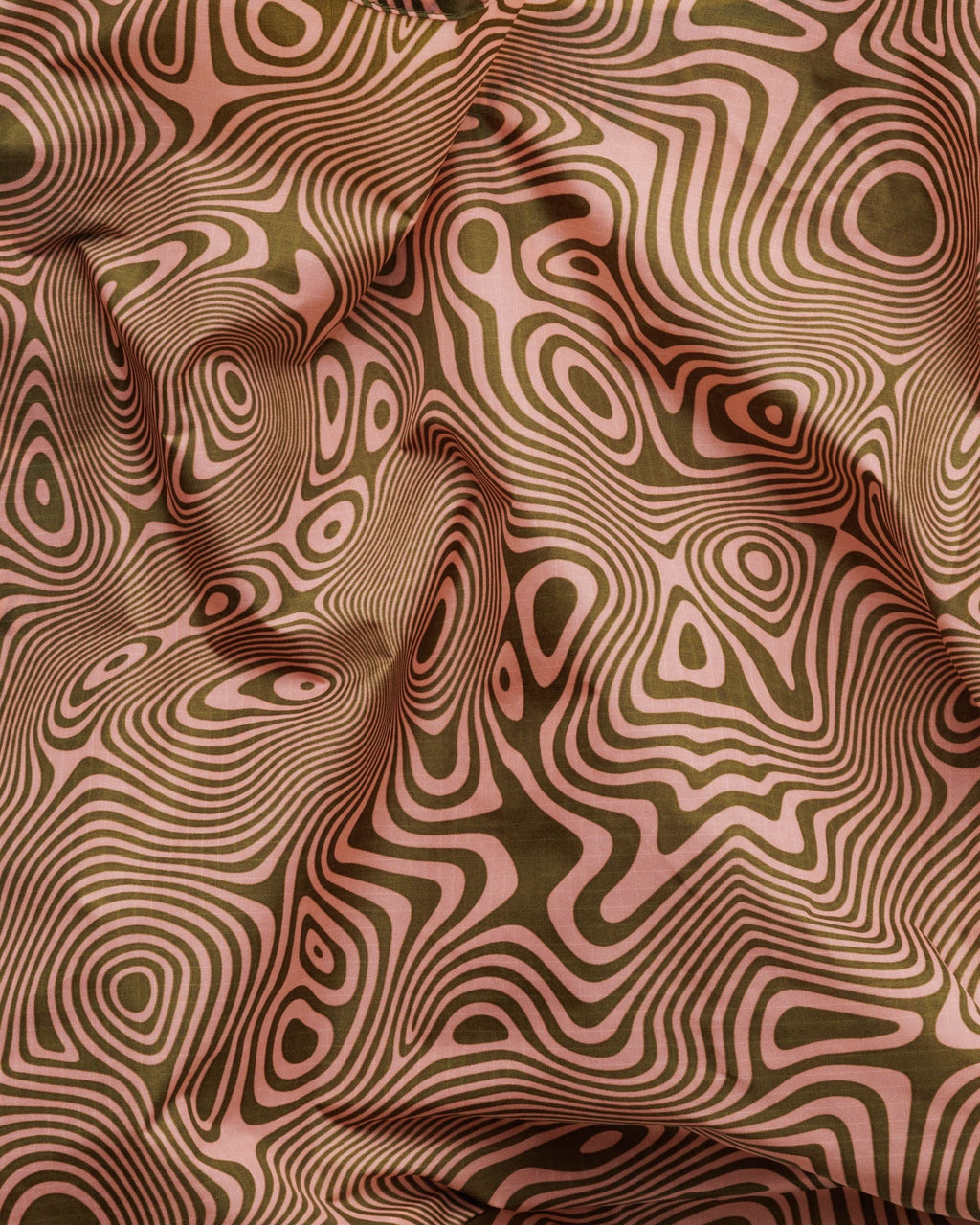 Standard Baggu - Trippy Swirl Salmon